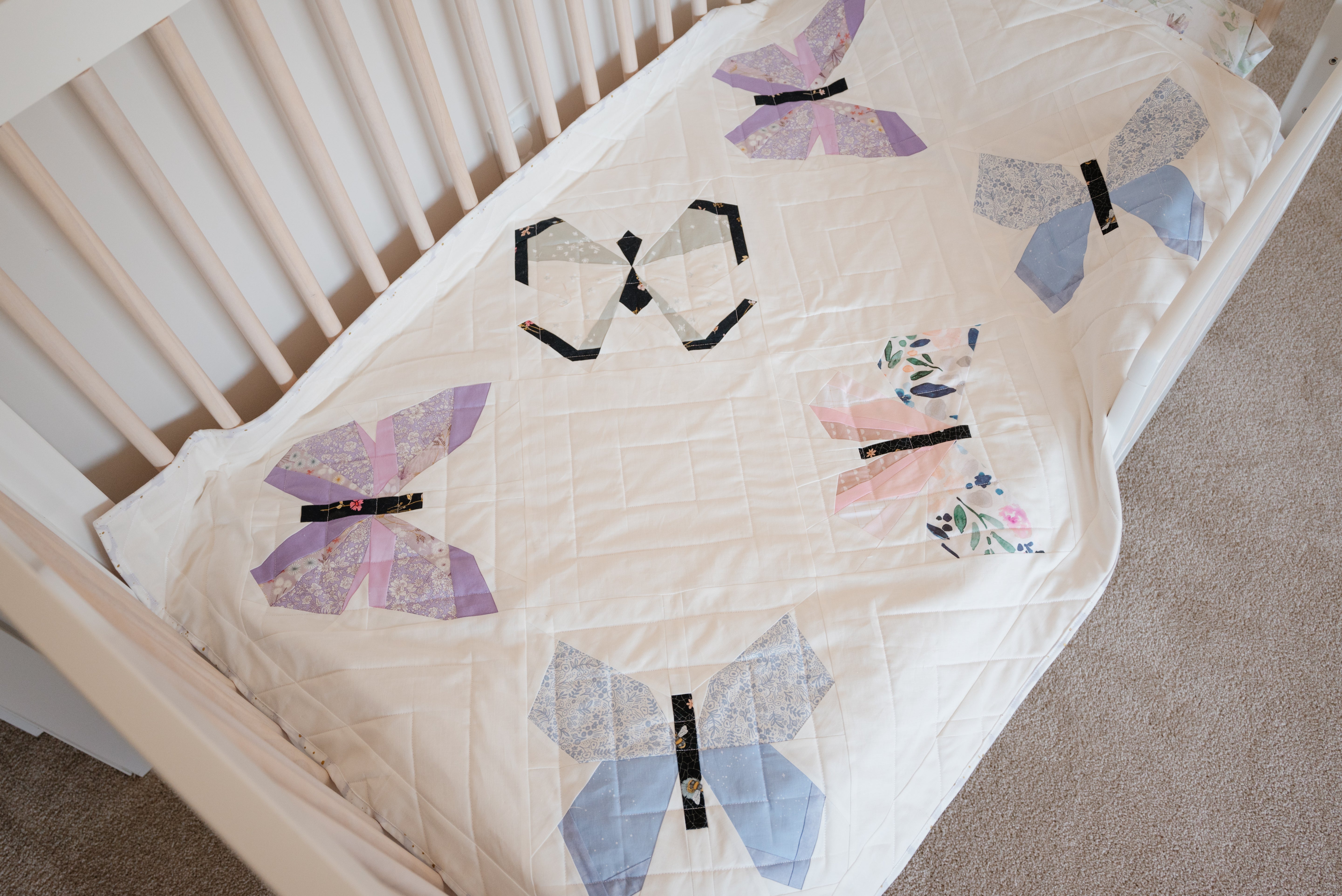 Butterfly Quilt Pattern - PDF