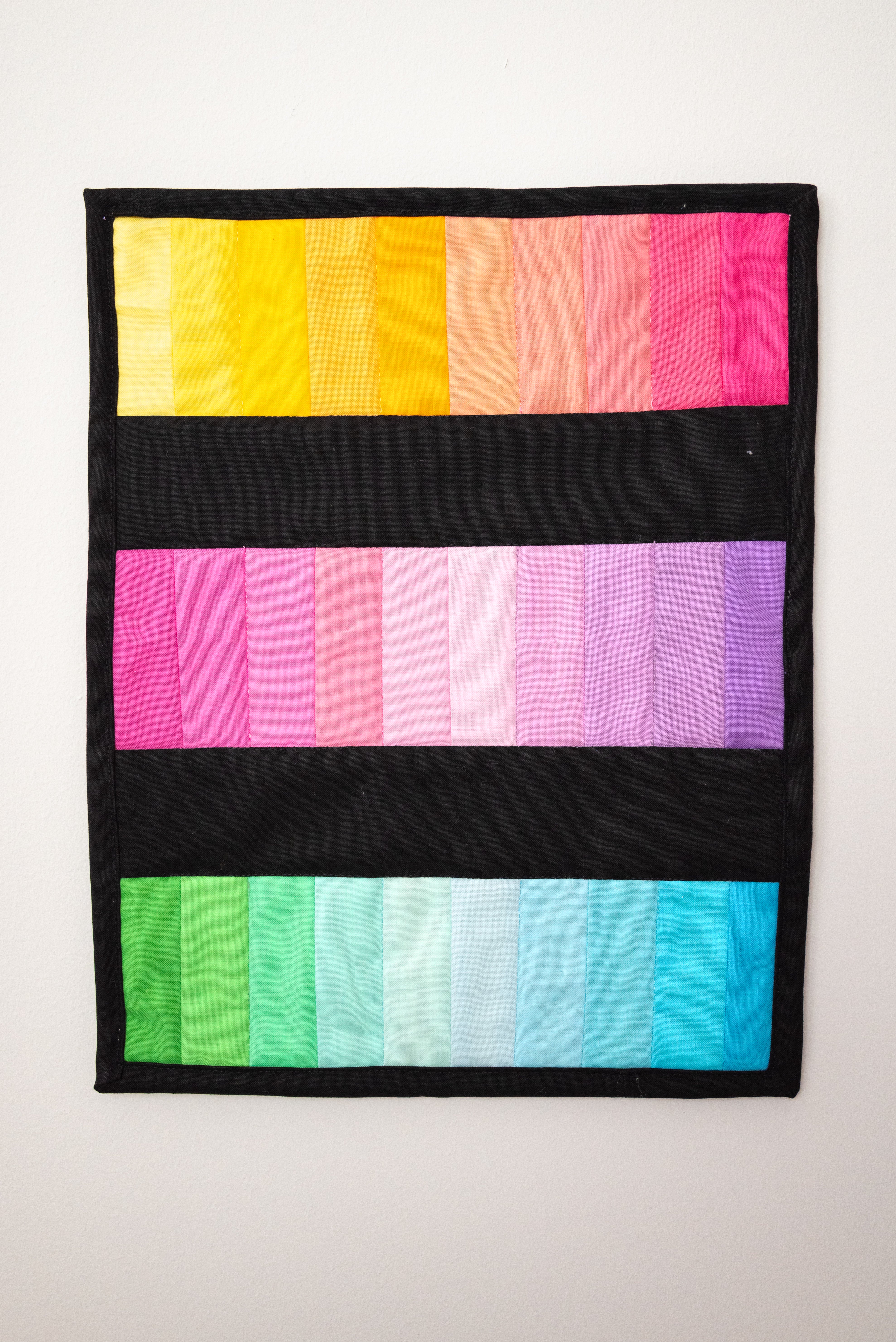 Ombre Wall Hanging Quilt Kit