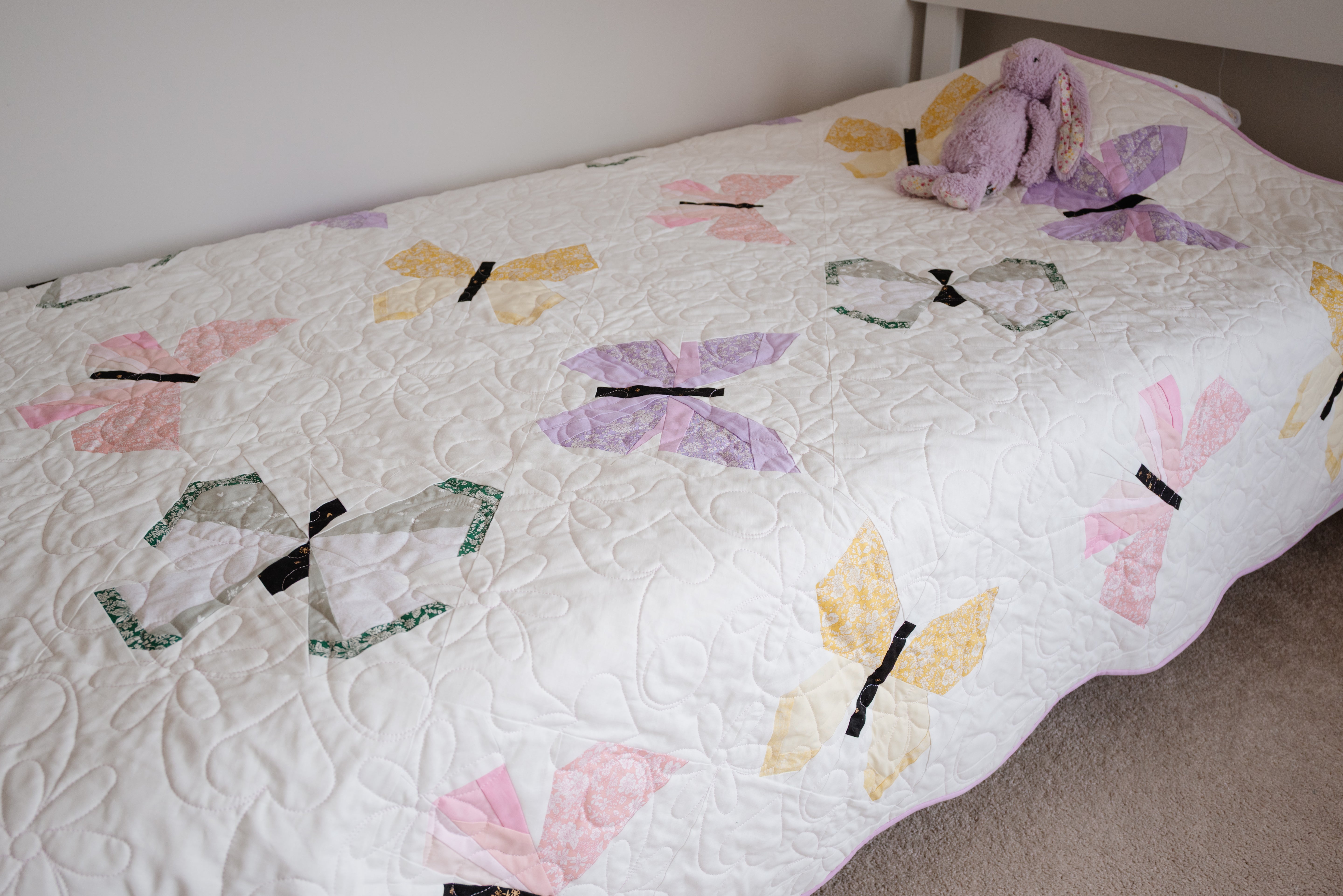 Butterfly Quilt Pattern - PDF