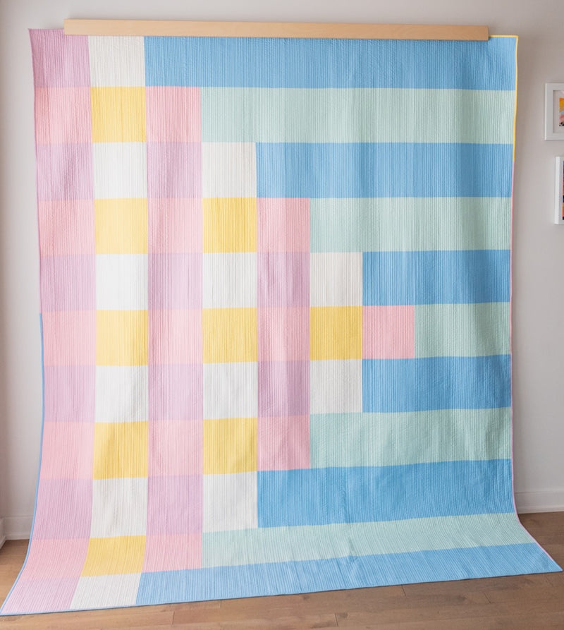 A Playful Woven Quilt That’s Surprisingly Quick to Make