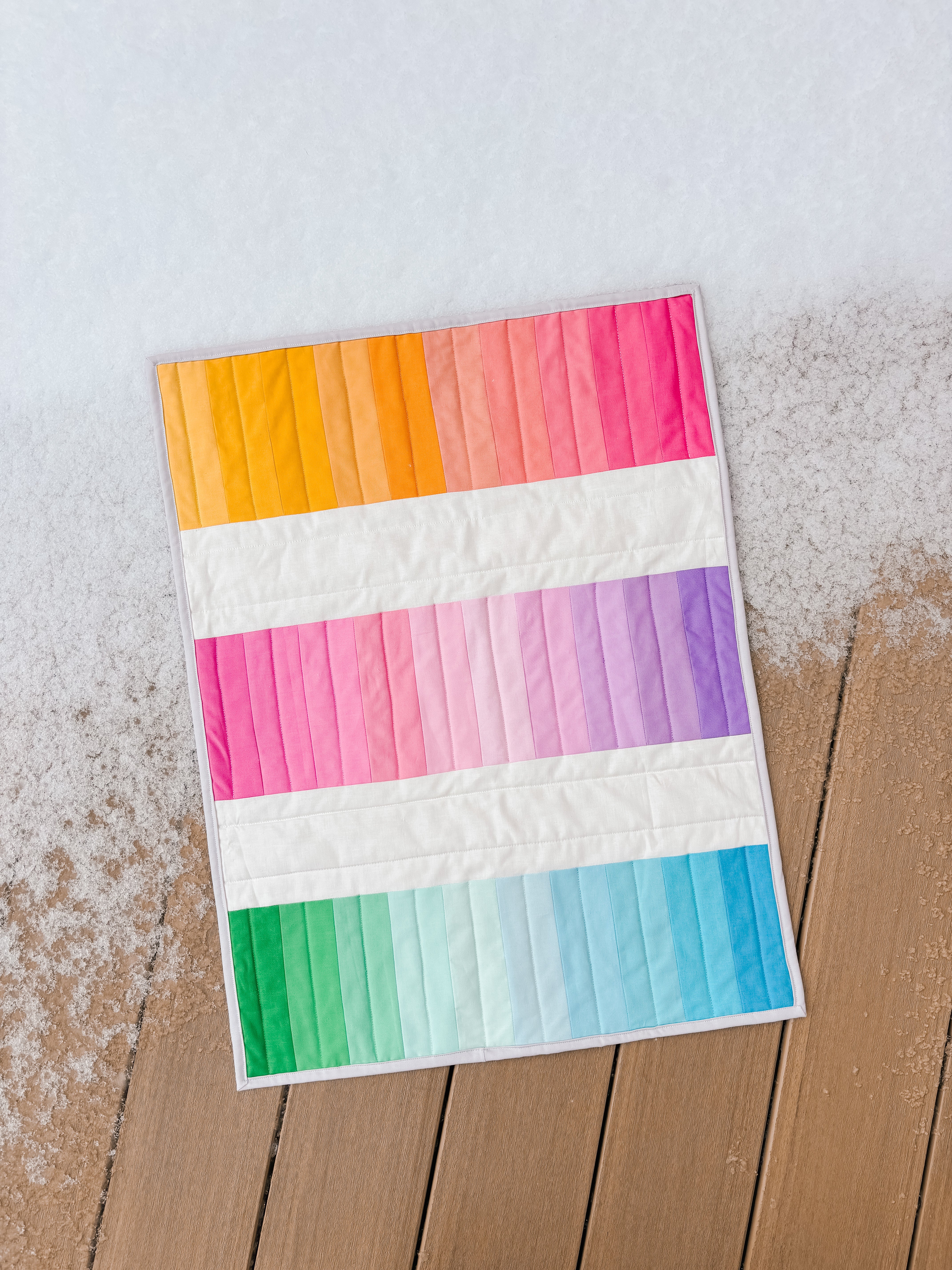 Ombre Quilt Pattern - PDF