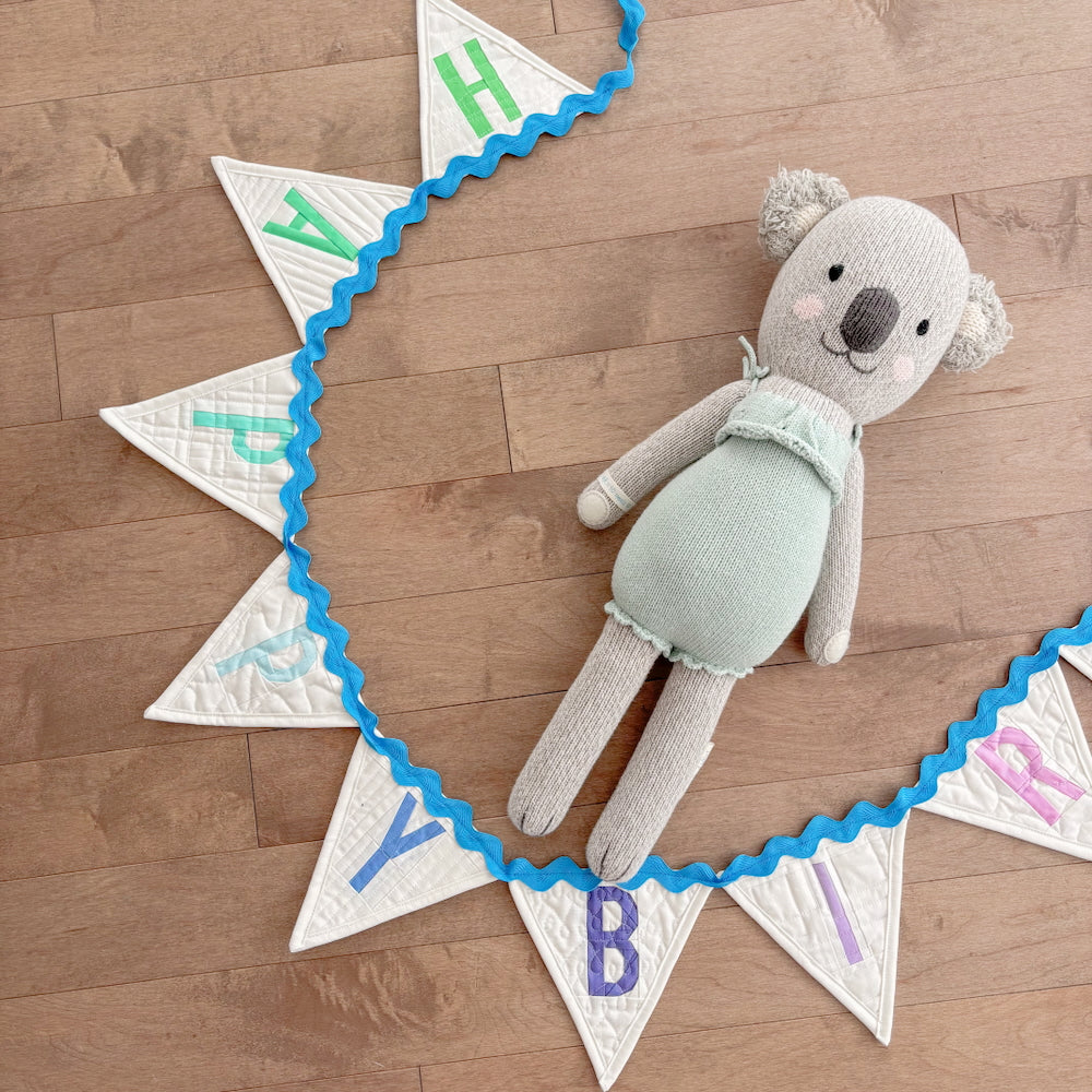 Happy Birthday Banner Pattern- PDF