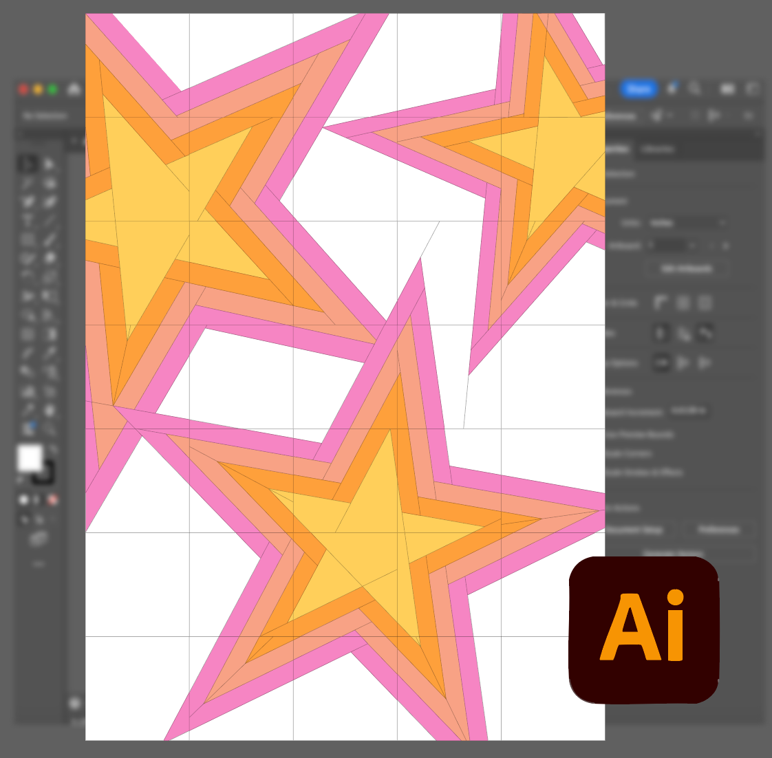 Quilt Design with Adobe Illustrator