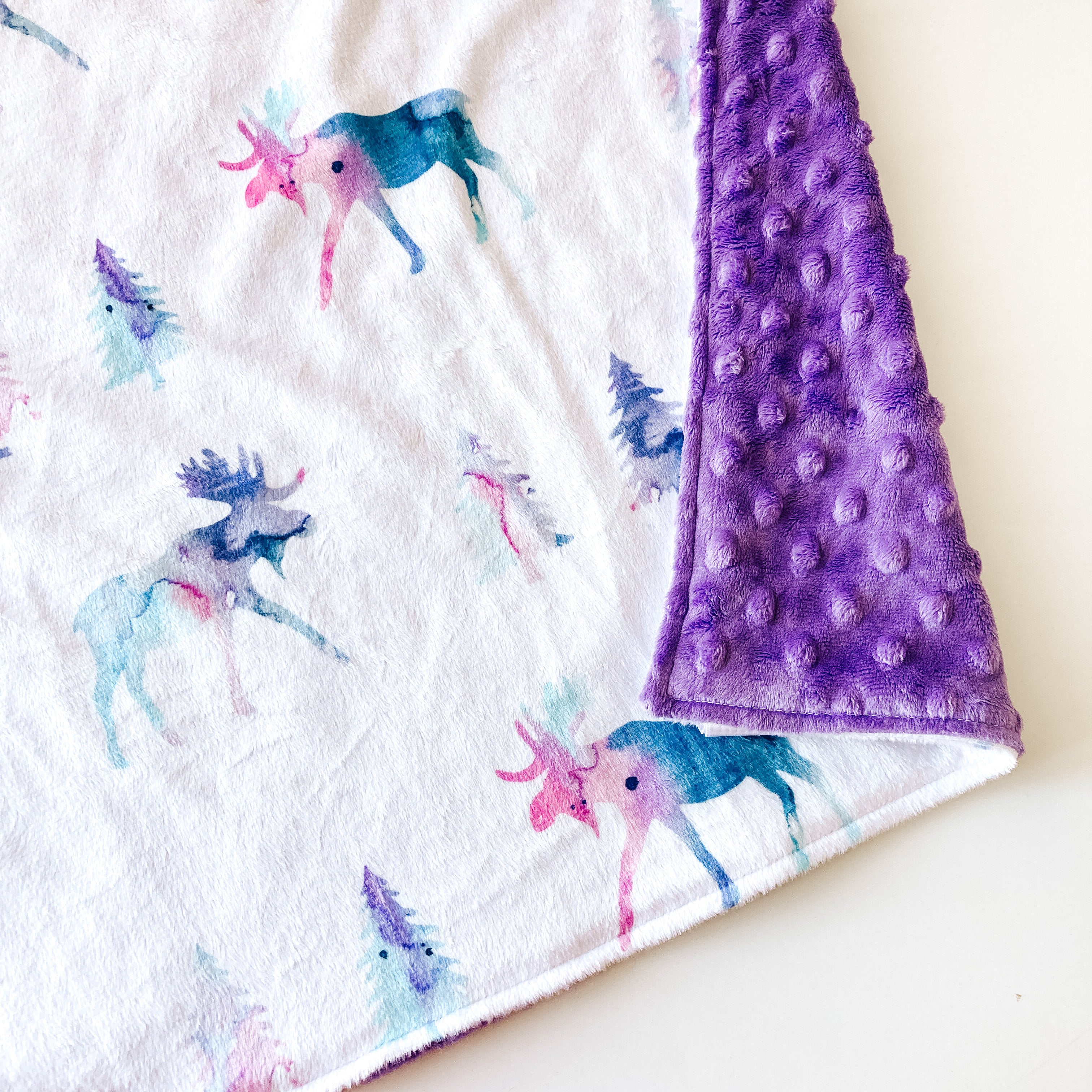 Moose with Purple Dimple