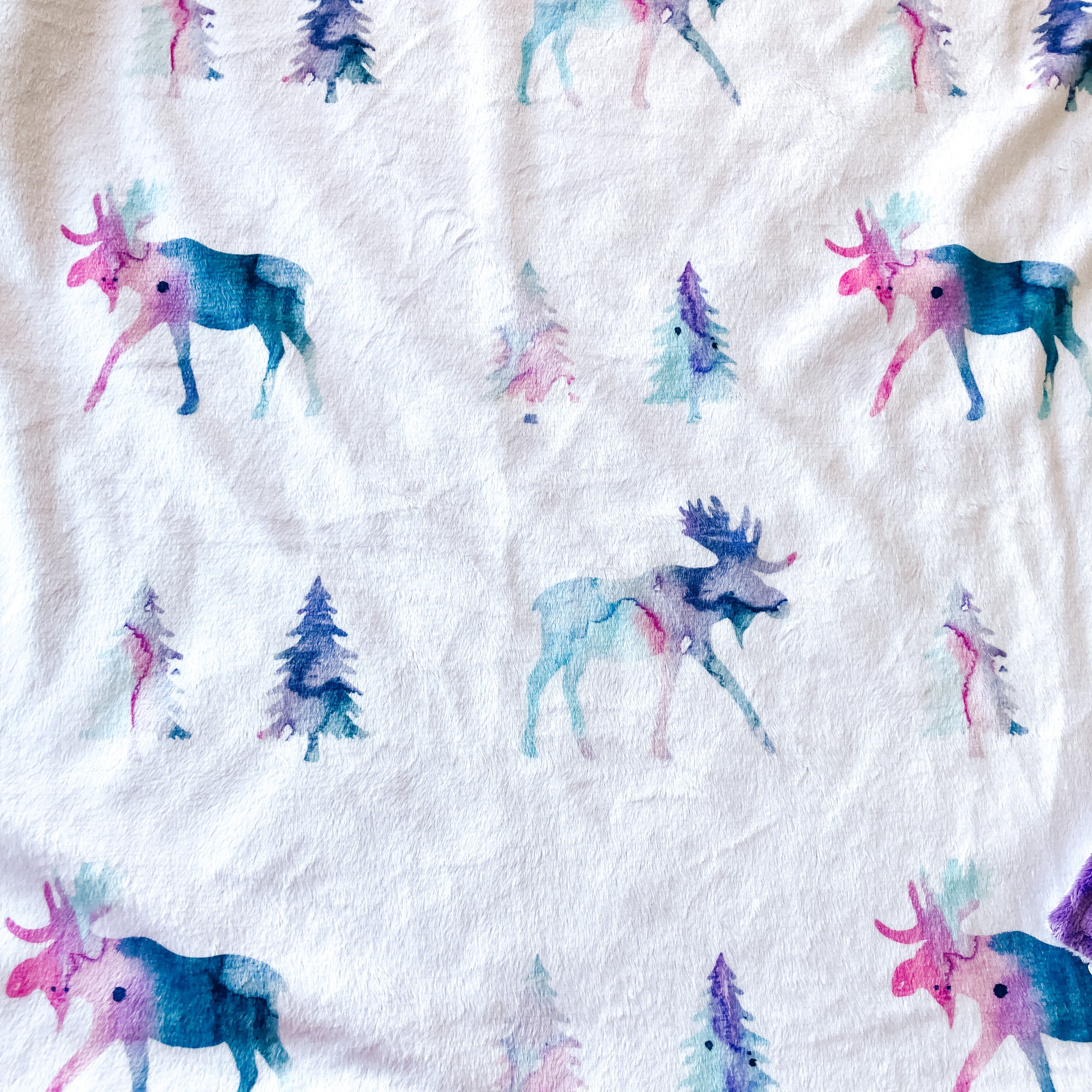 Moose with Purple Dimple