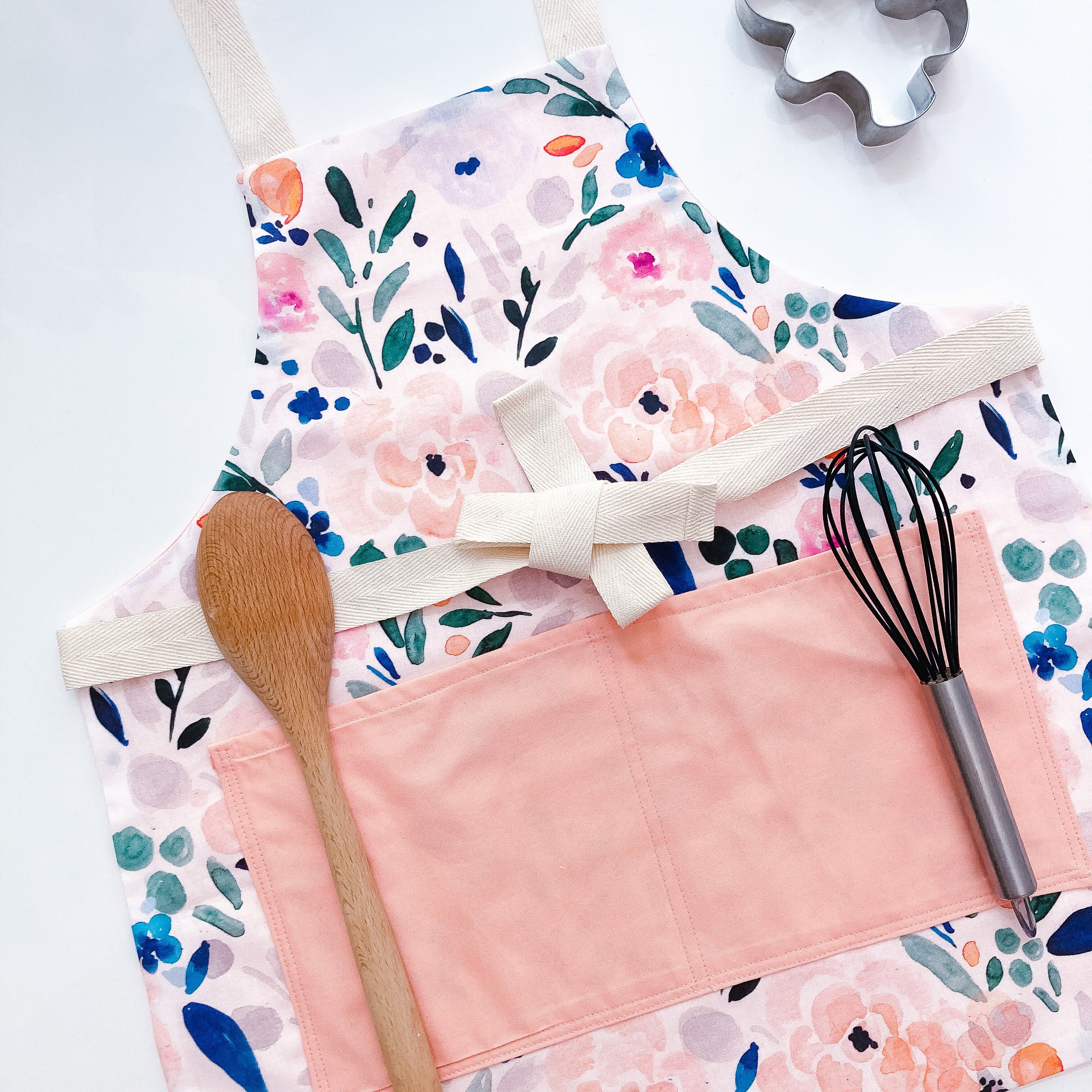 Pink and Blue Floral