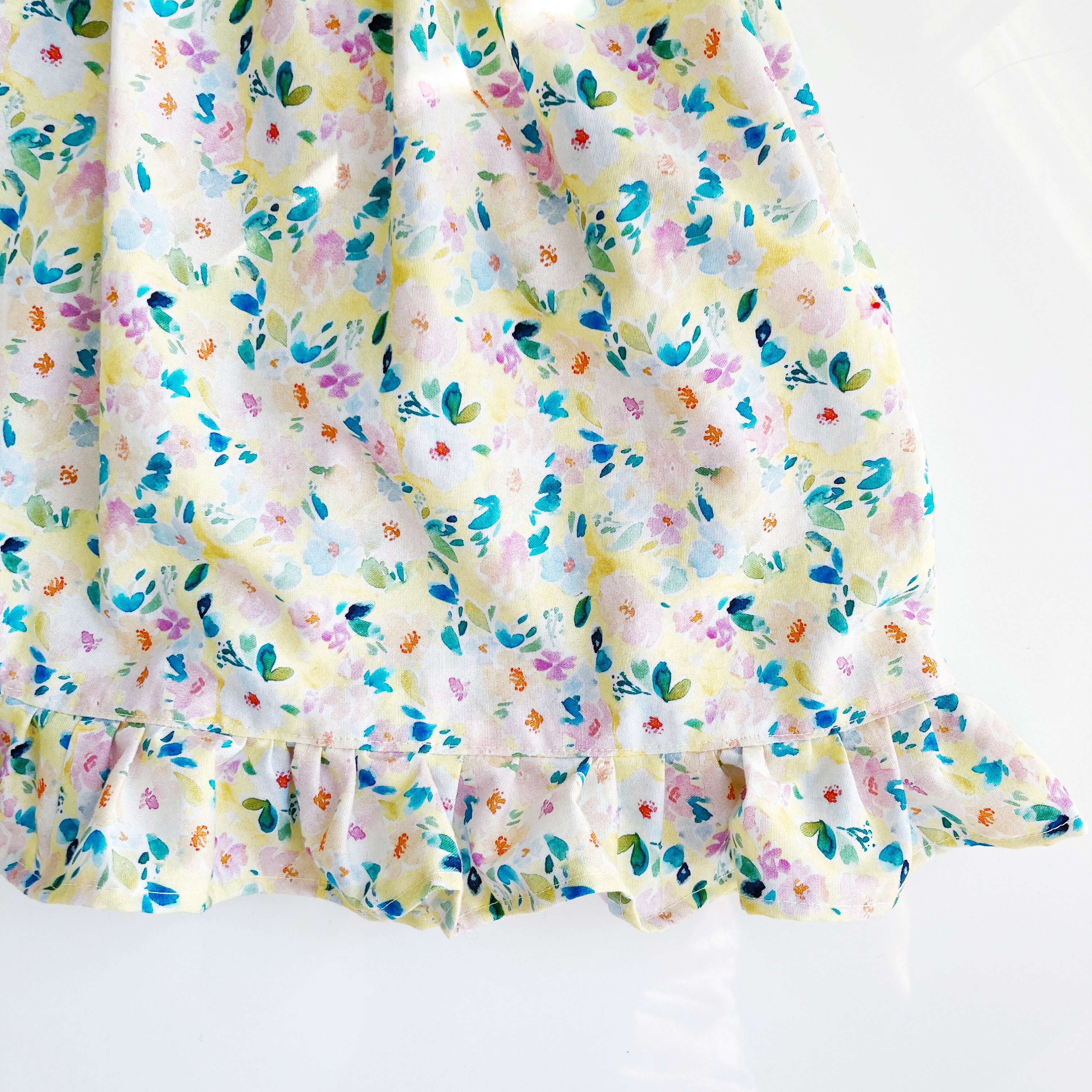 Yellow Floral Sundress