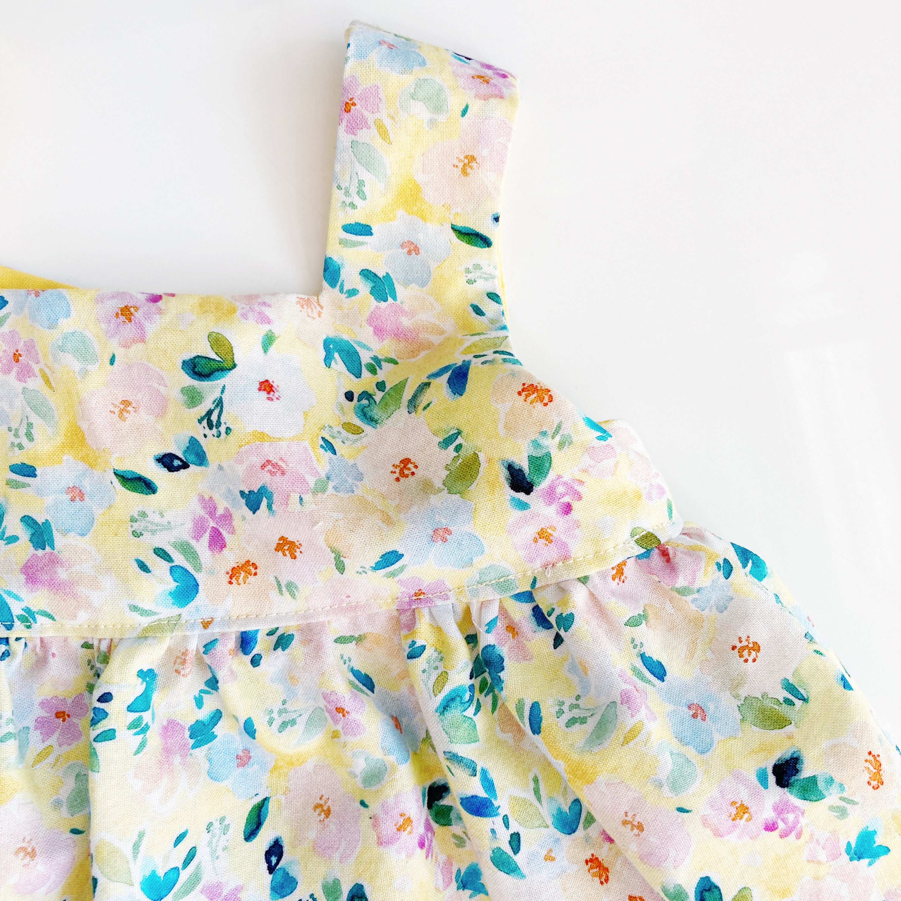 Yellow Floral Sundress