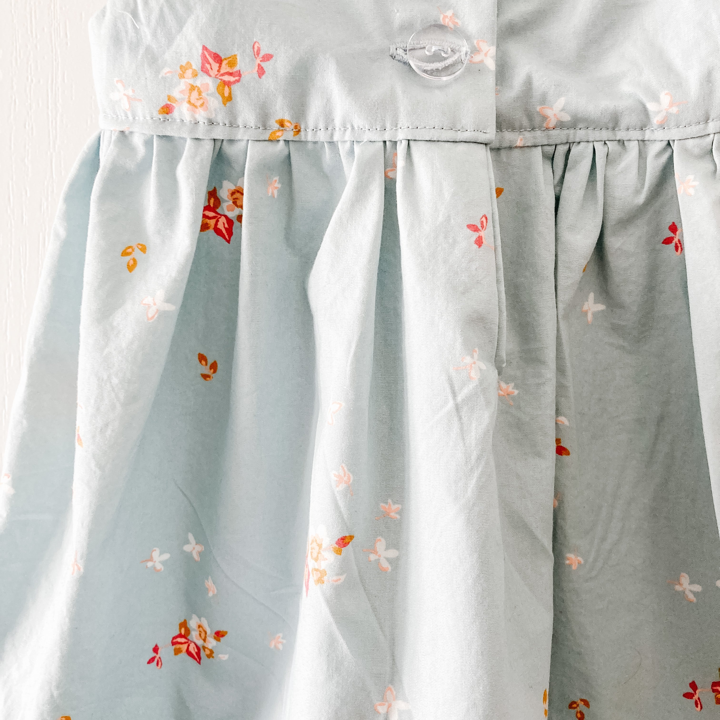 Blue Floral Sundress