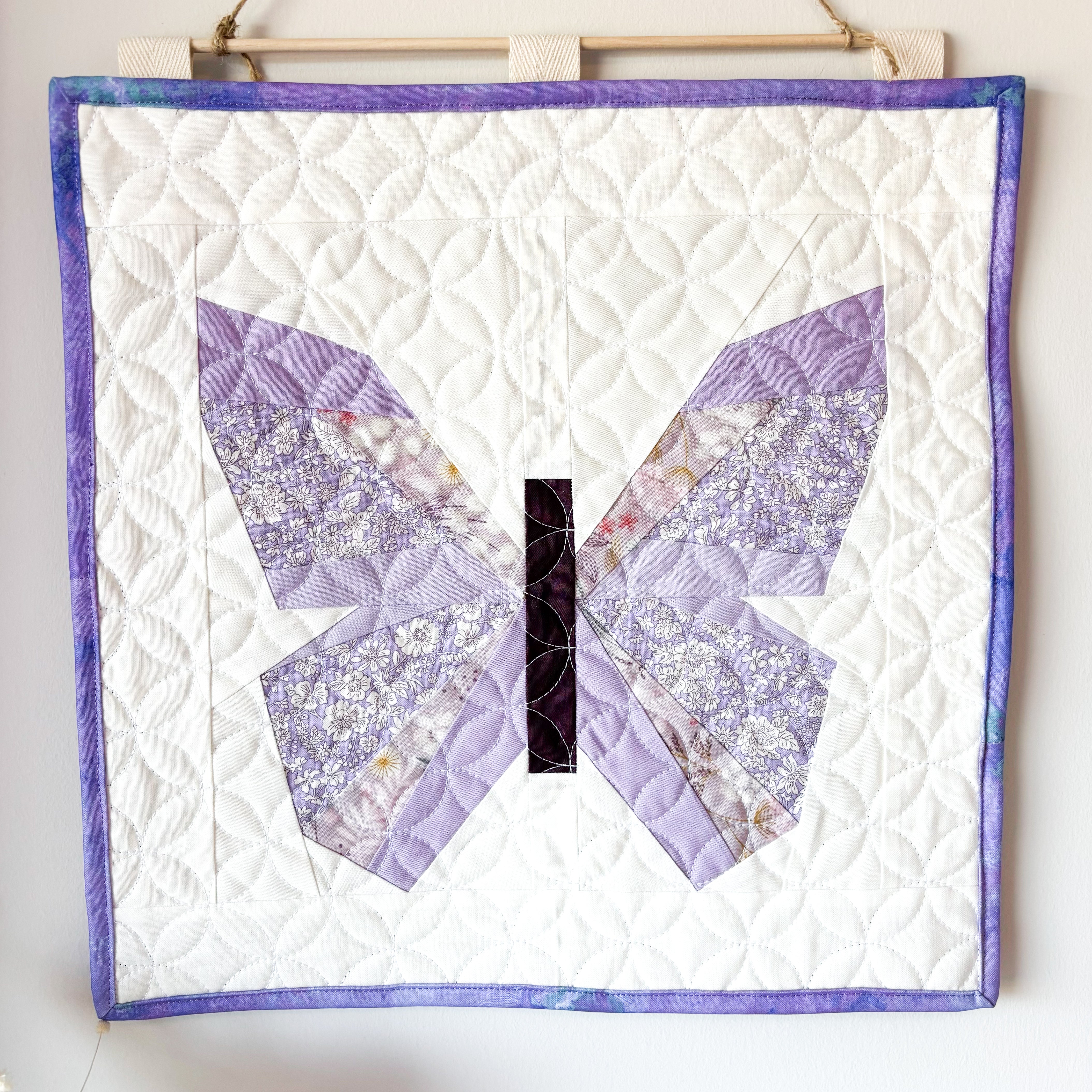 Quilted Butterfly Wall Hanging