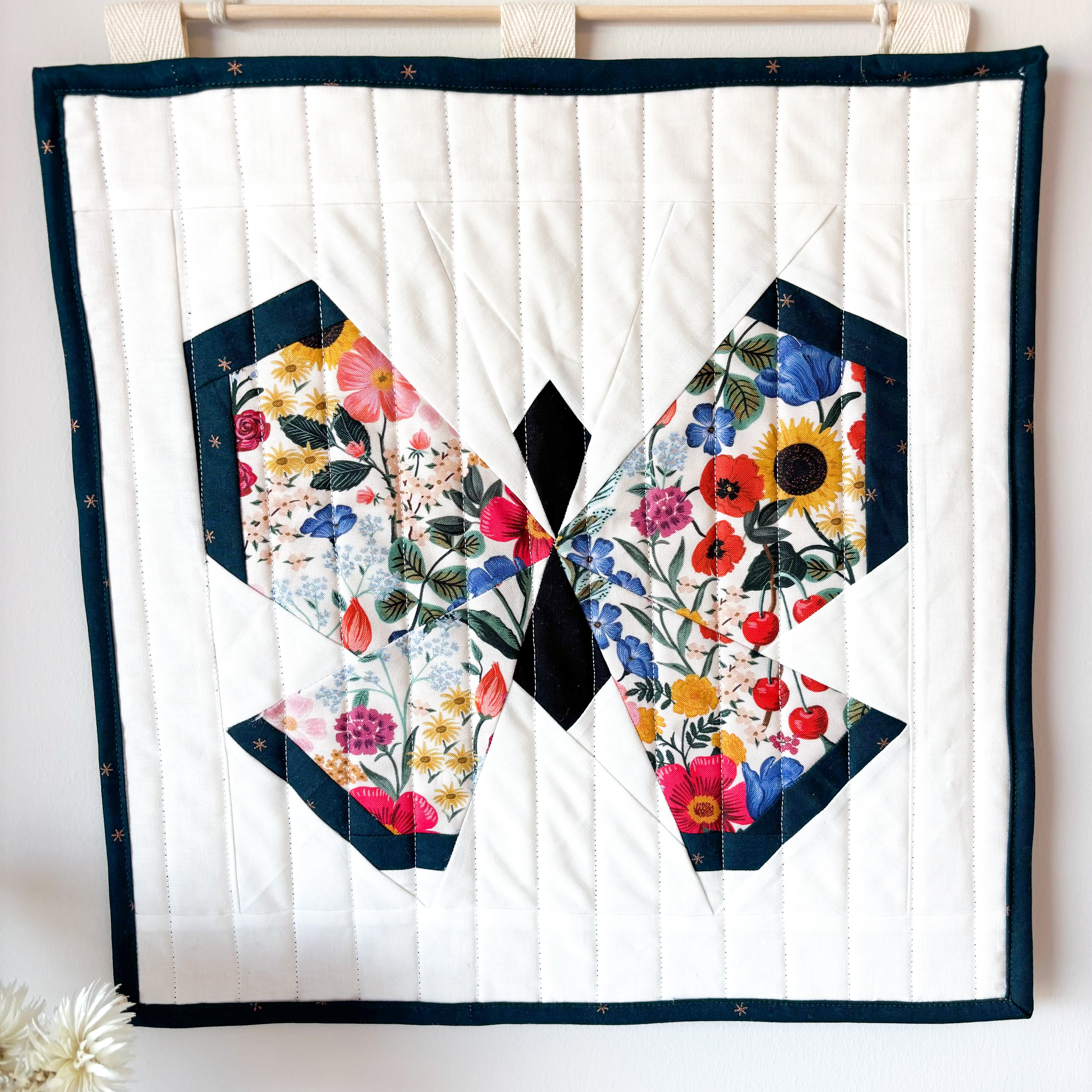 Quilted Butterfly Wall Hanging