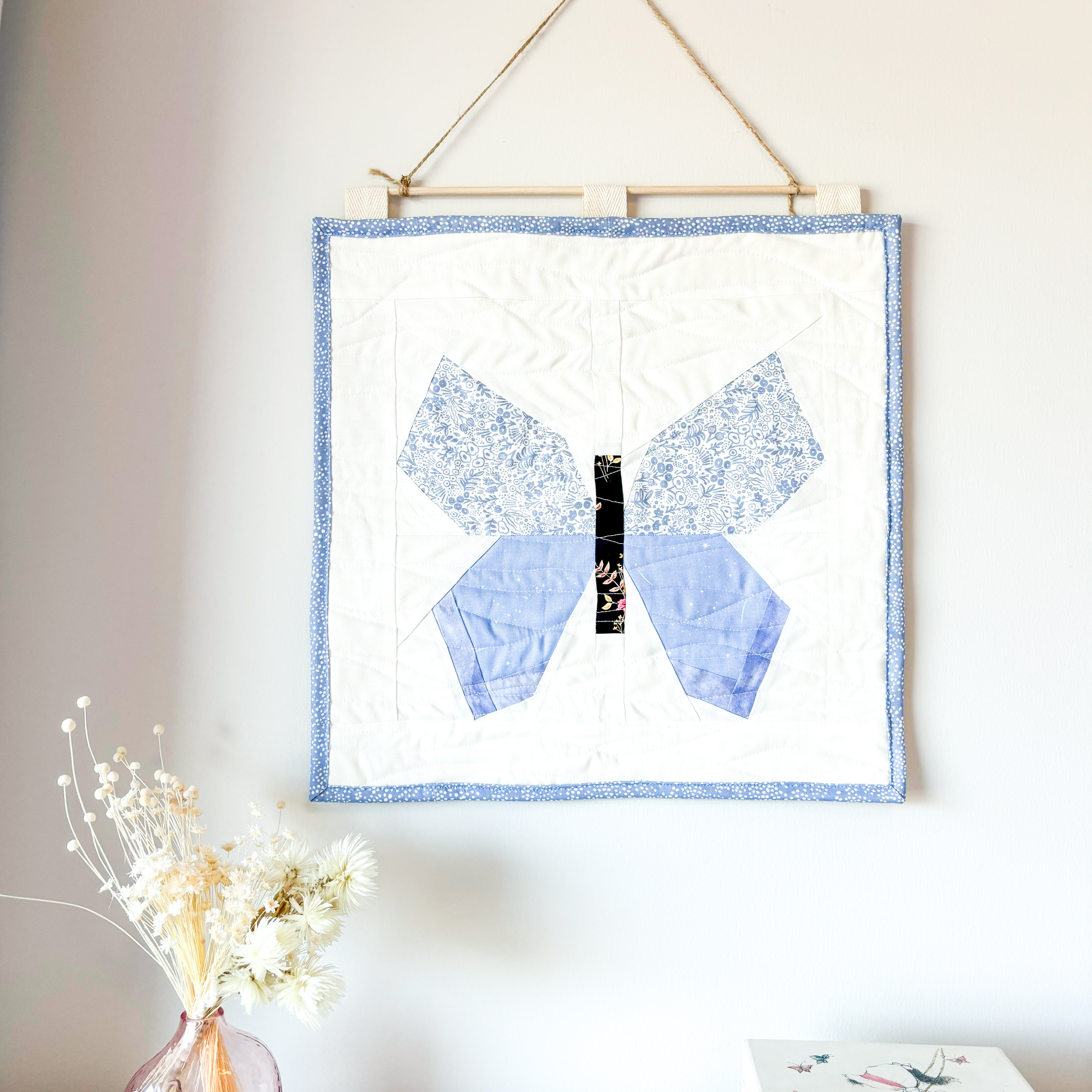 Quilted Butterfly Wall Hanging