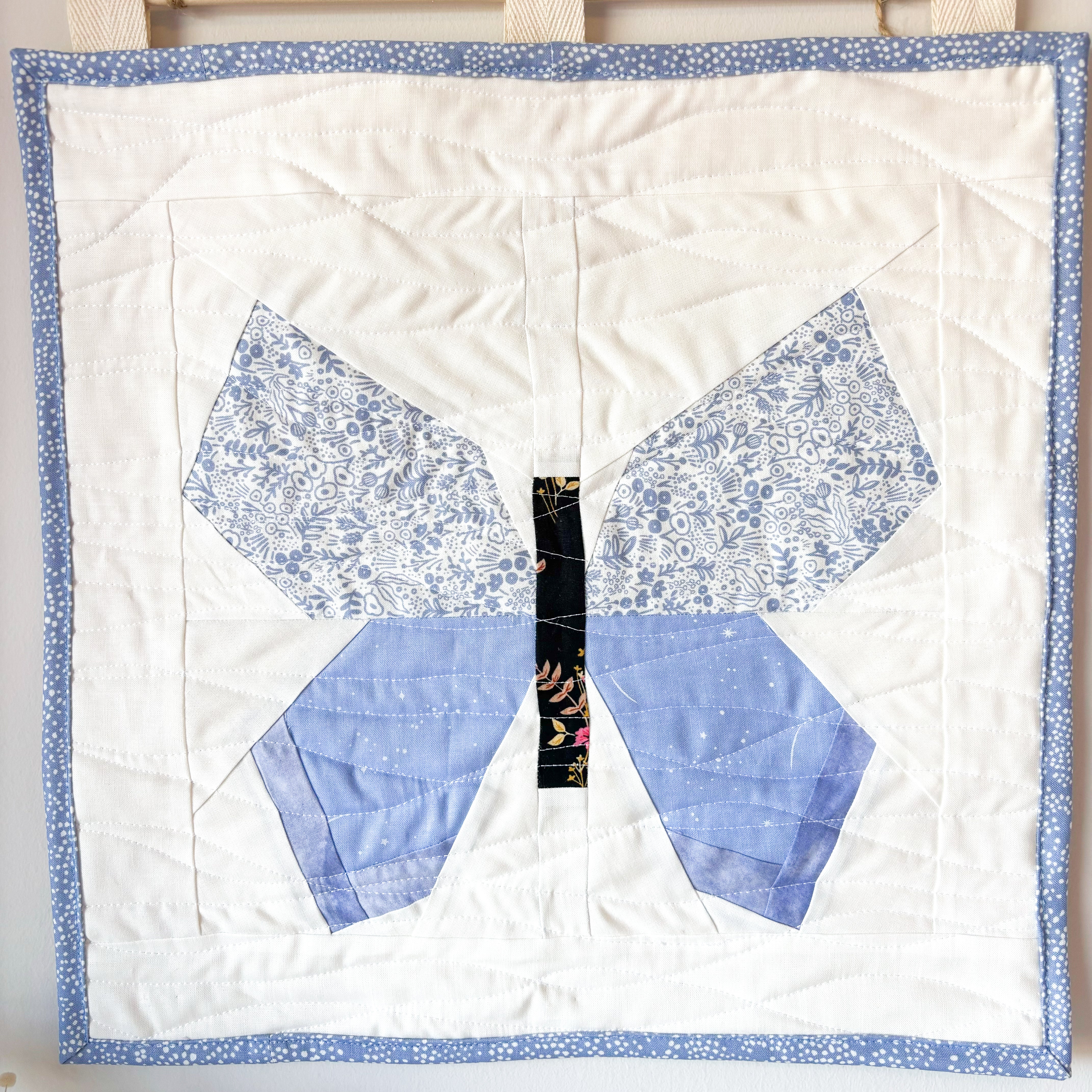 Quilted Butterfly Wall Hanging