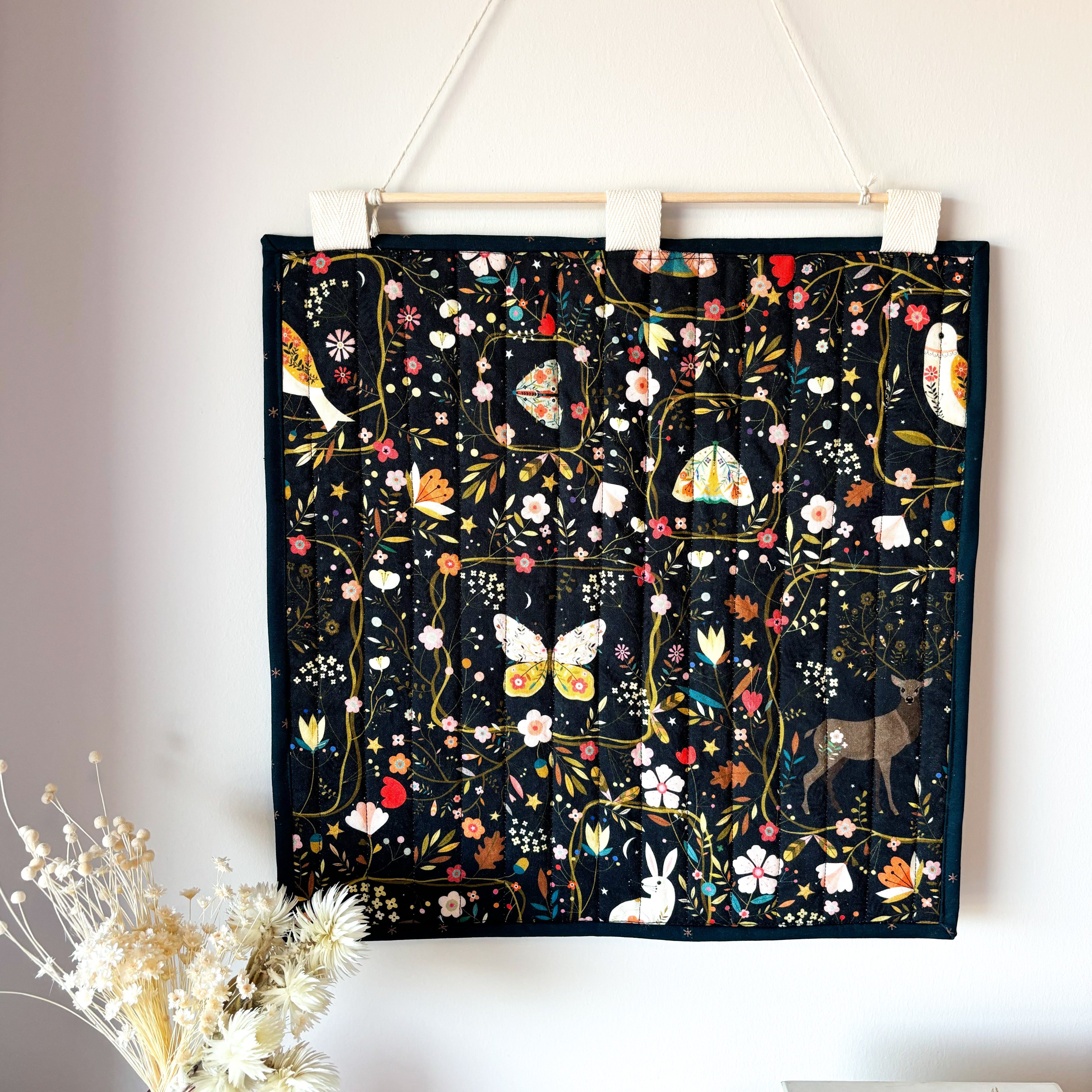 Quilted Butterfly Wall Hanging
