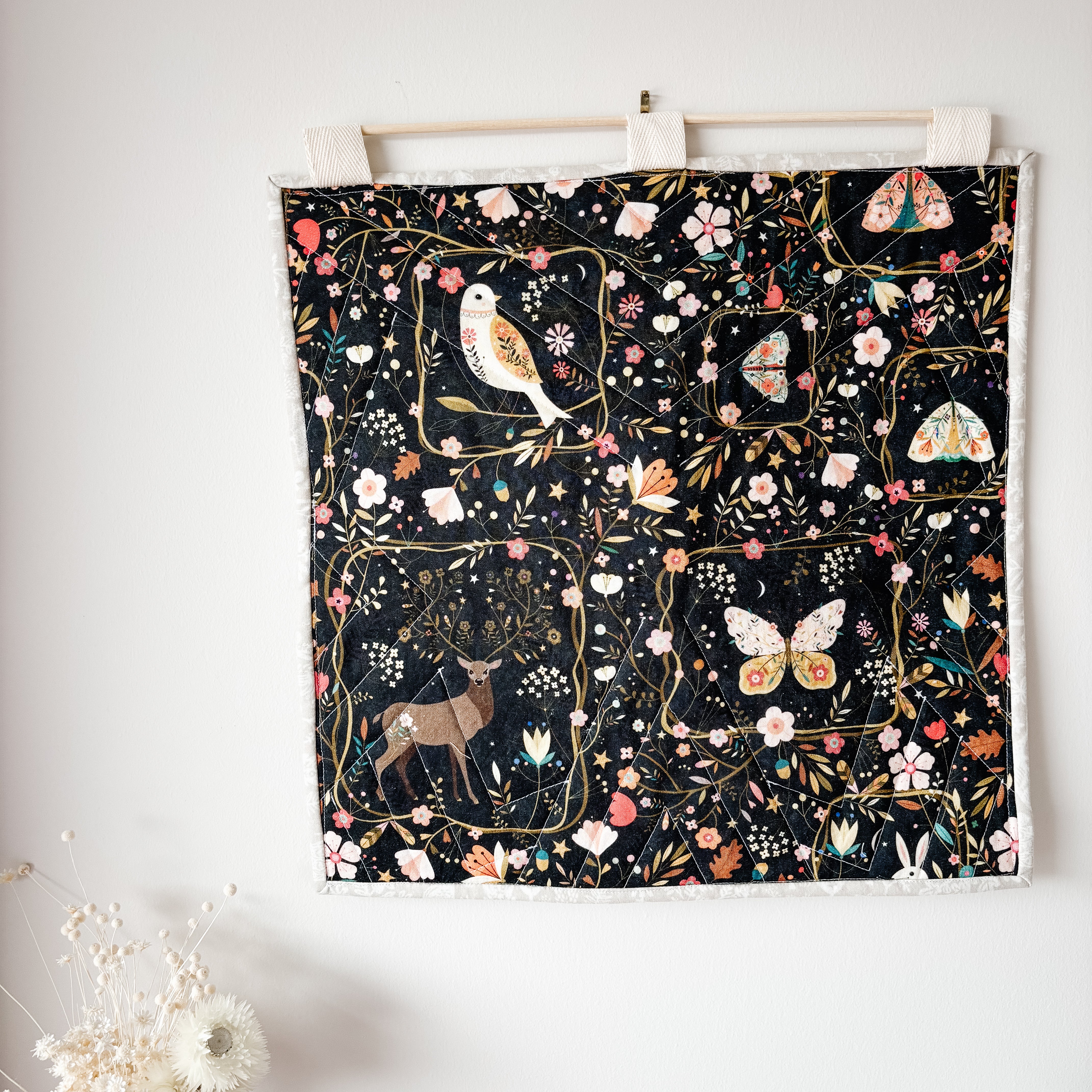 Quilted Butterfly Wall Hanging