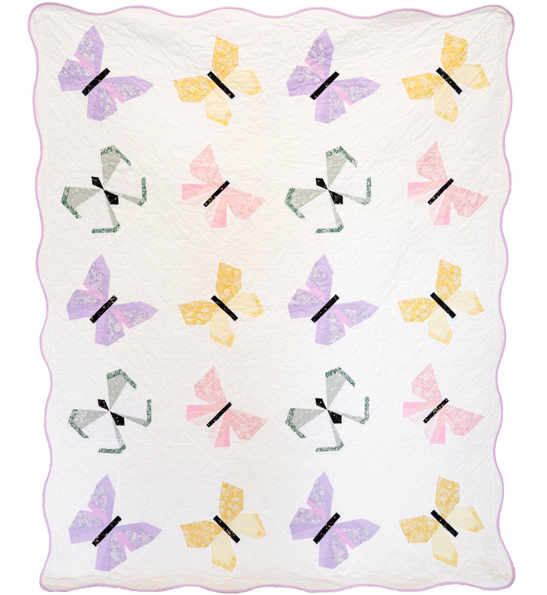 Butterfly Quilt Pattern - PDF