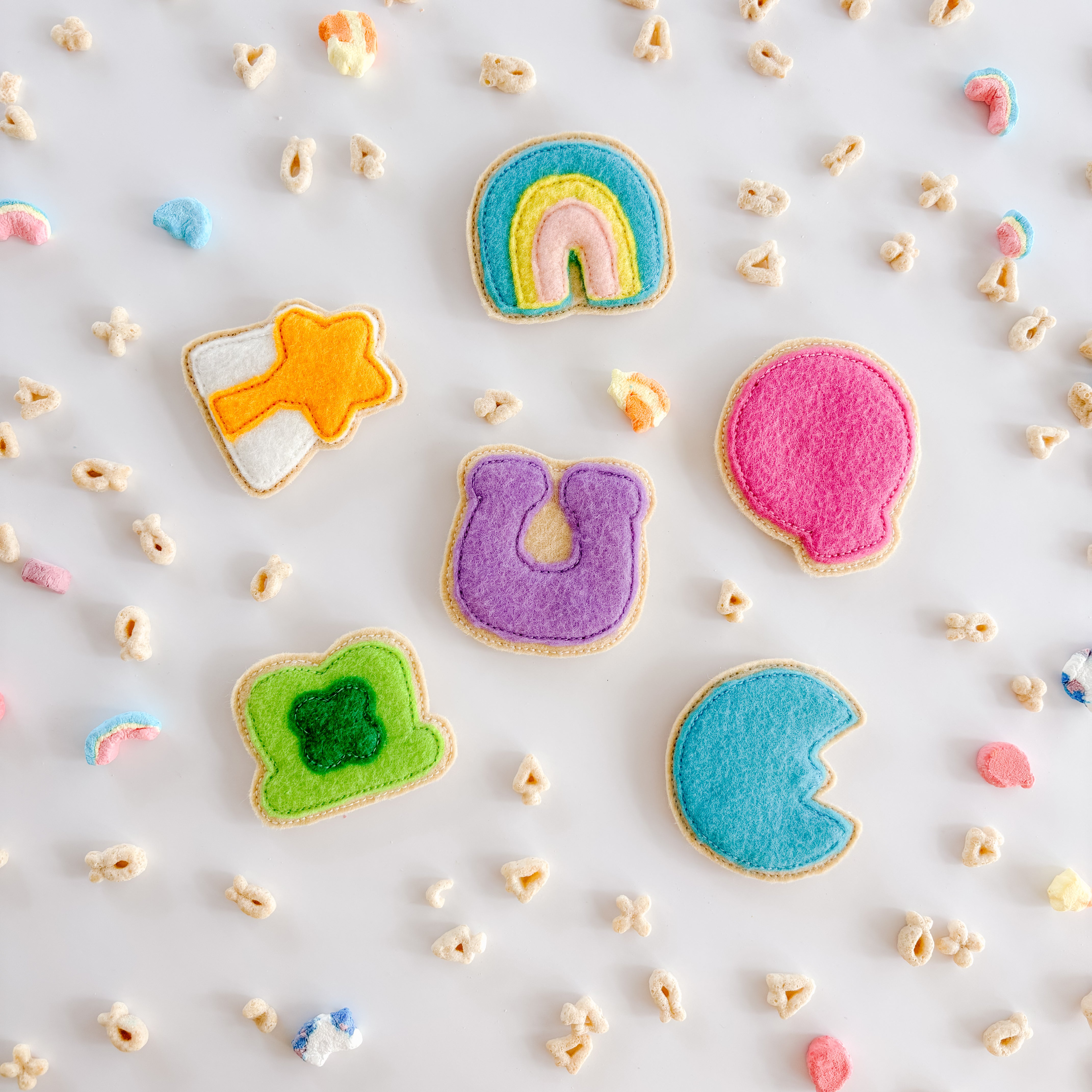Lucky Charms Felt Cookies