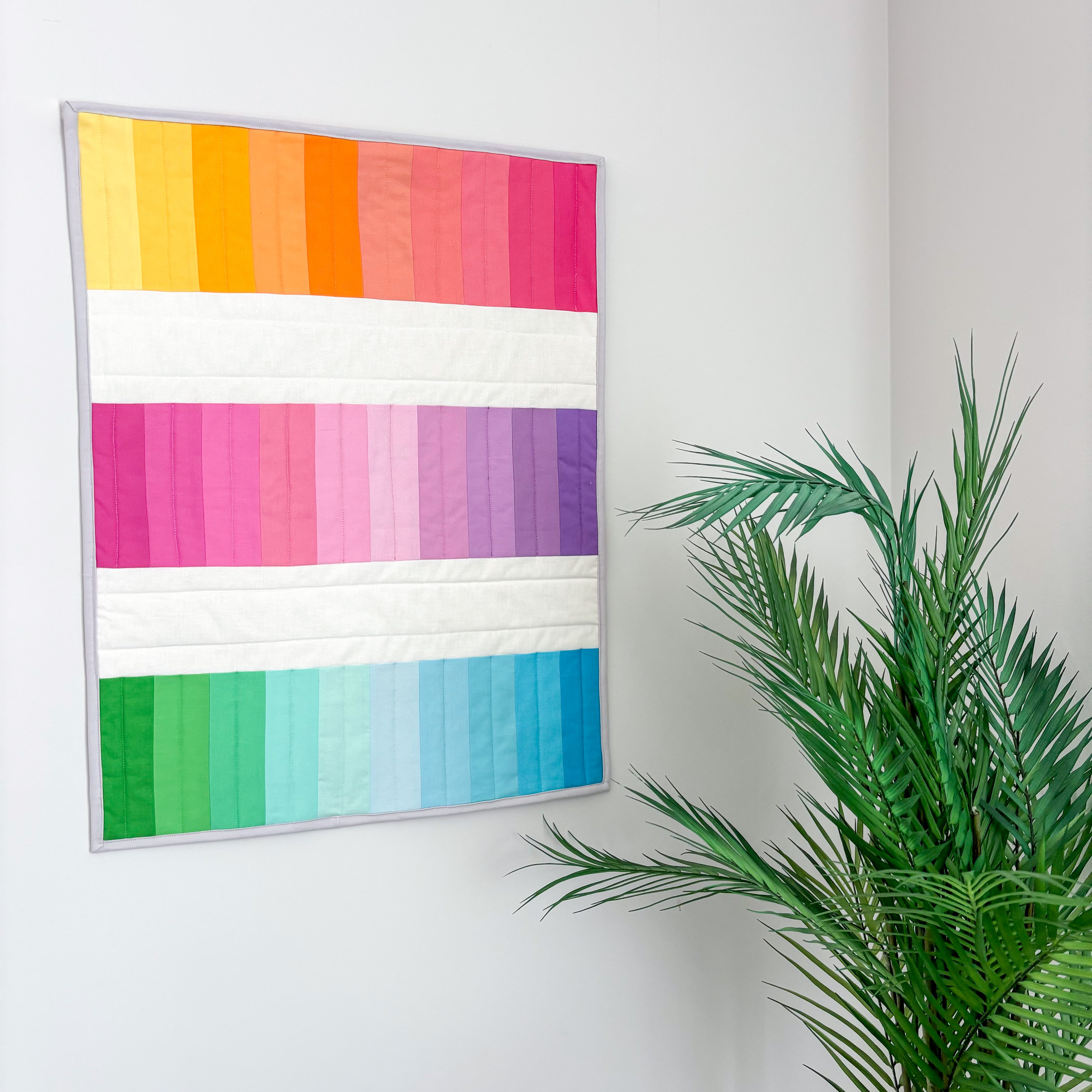 Ombre Wall Hanging Quilt Kit