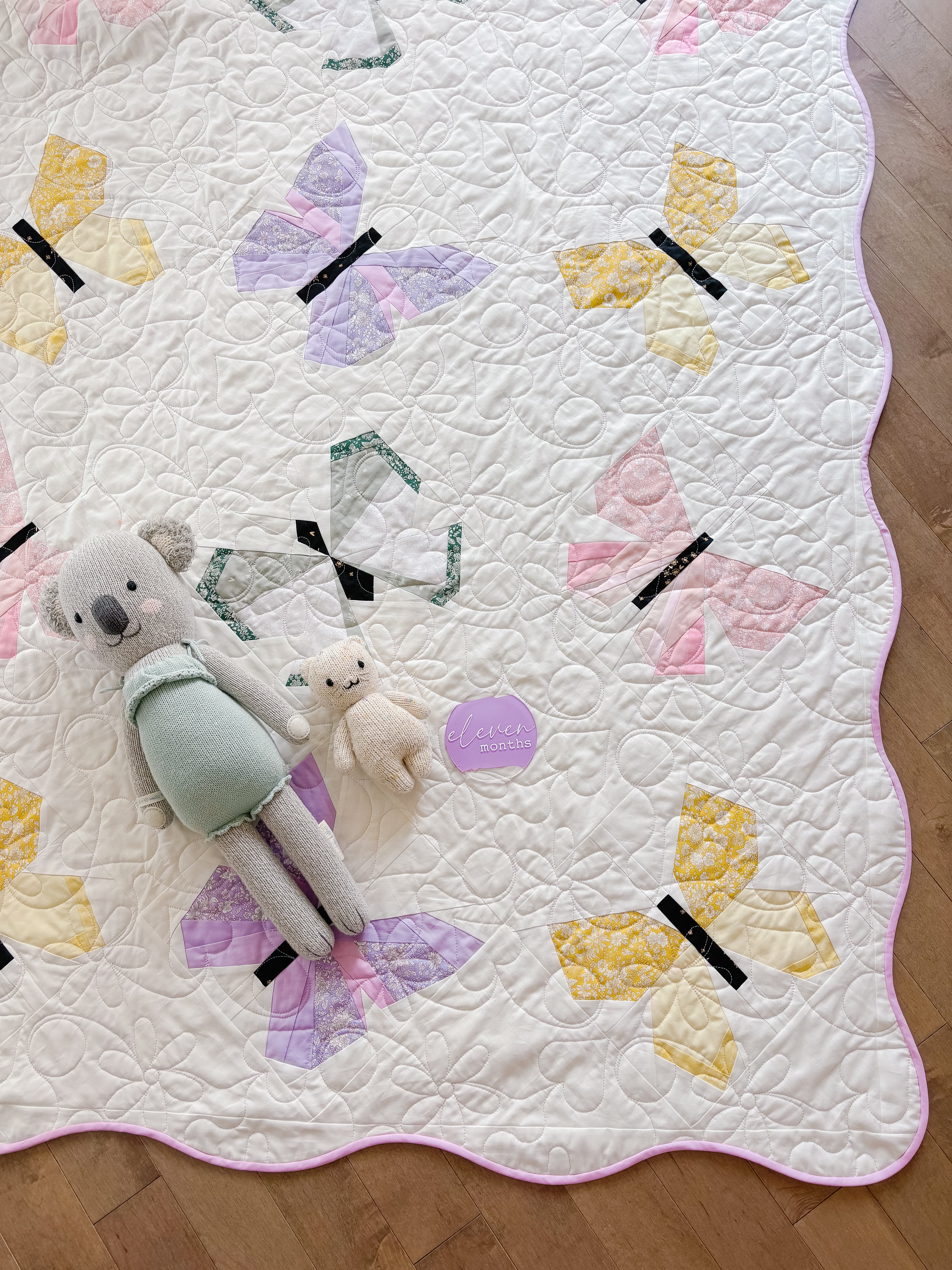 Butterfly Quilt Pattern - PDF