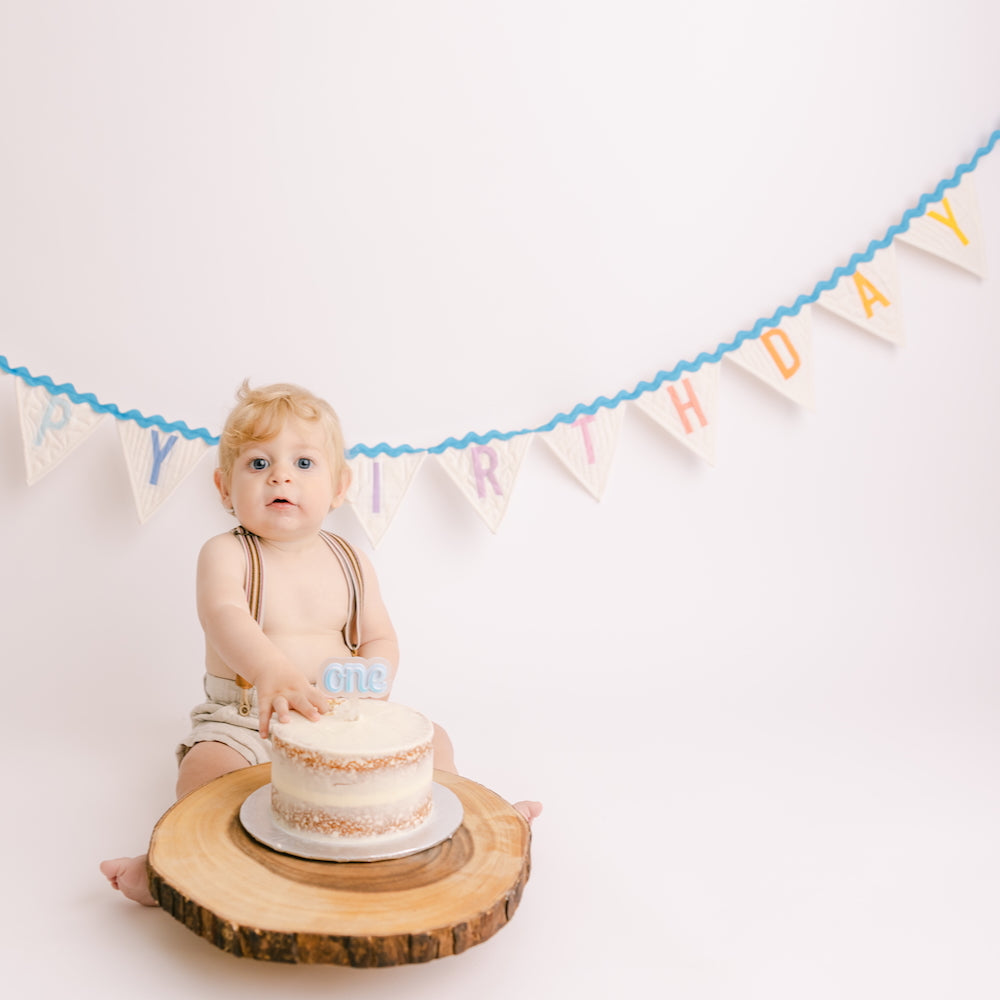 Happy Birthday Banner Pattern- PDF