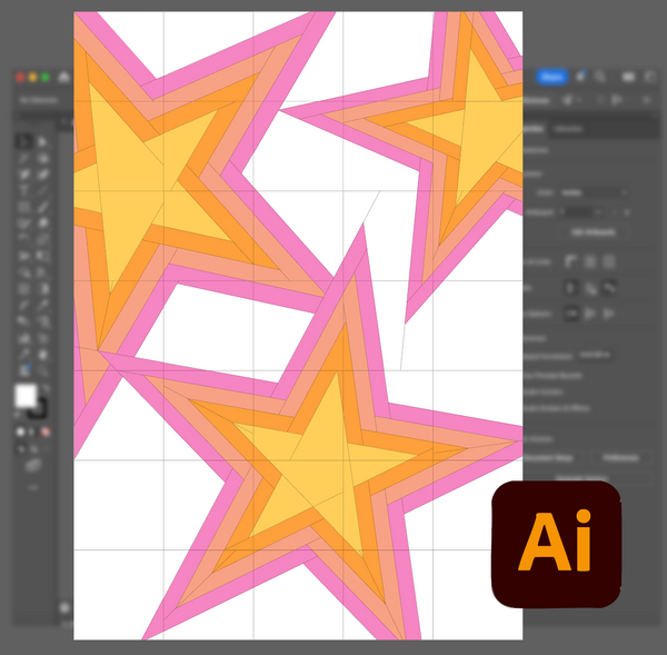 Quilt Design with Adobe Illustrator
