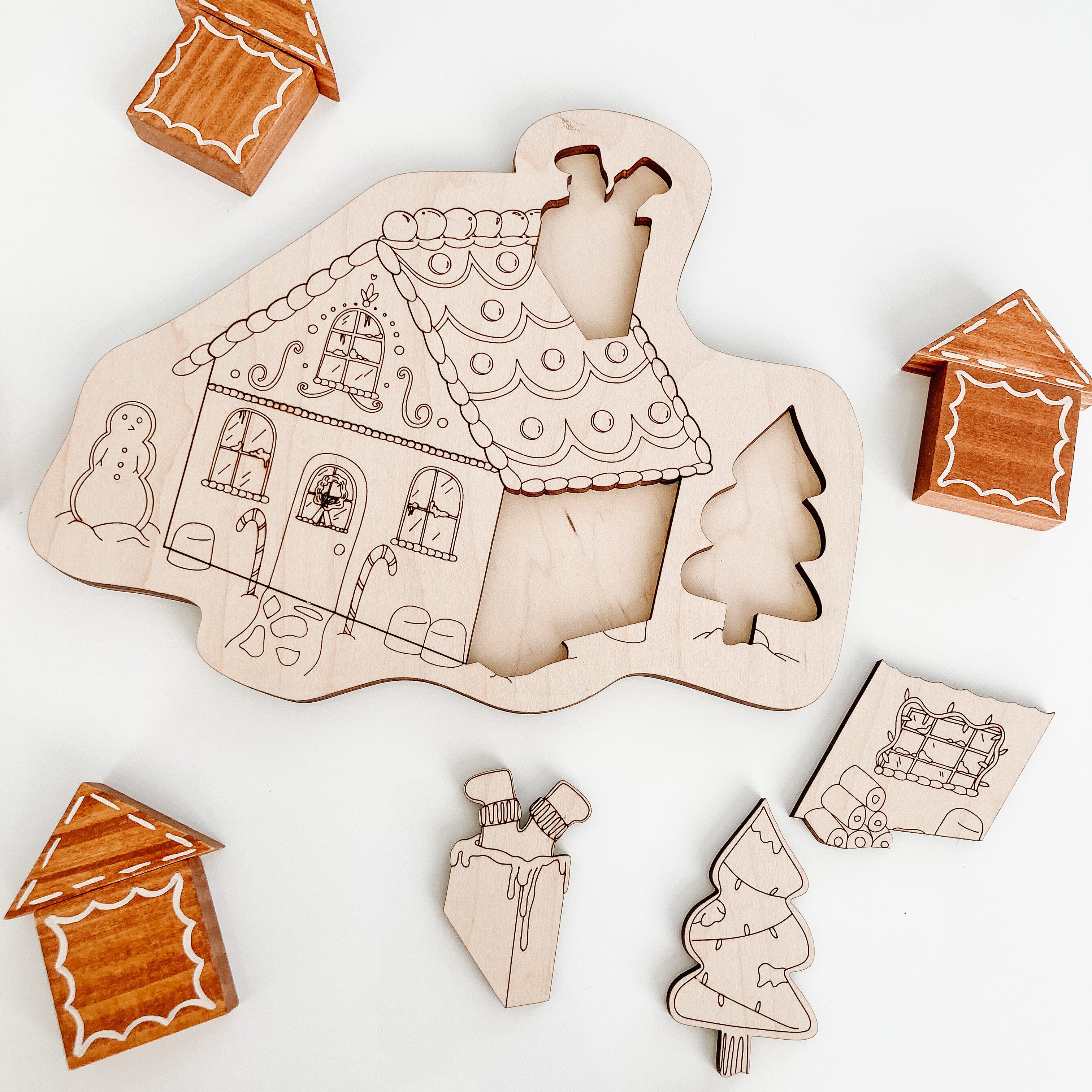 Gingerbread House Puzzle