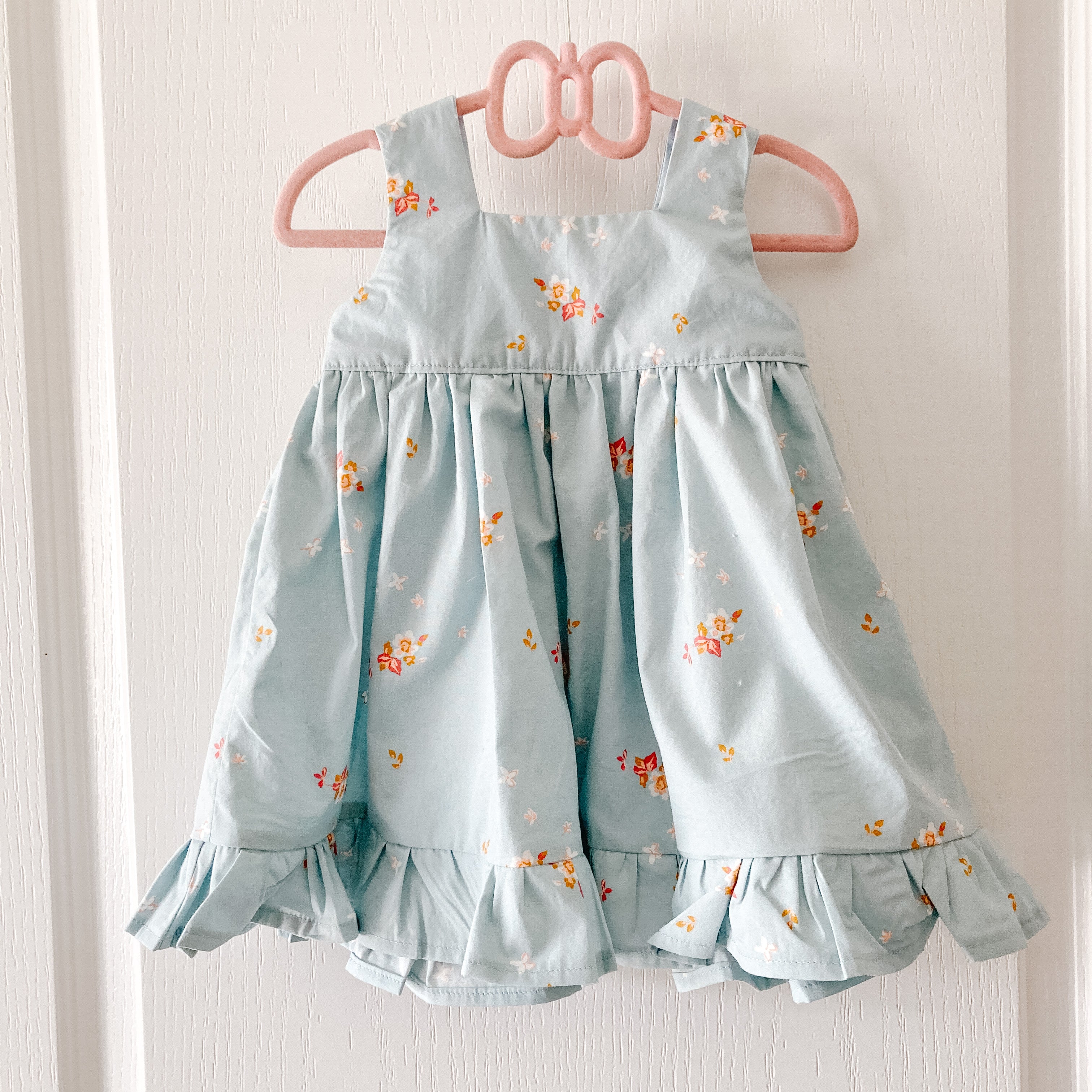 Blue Floral Sundress