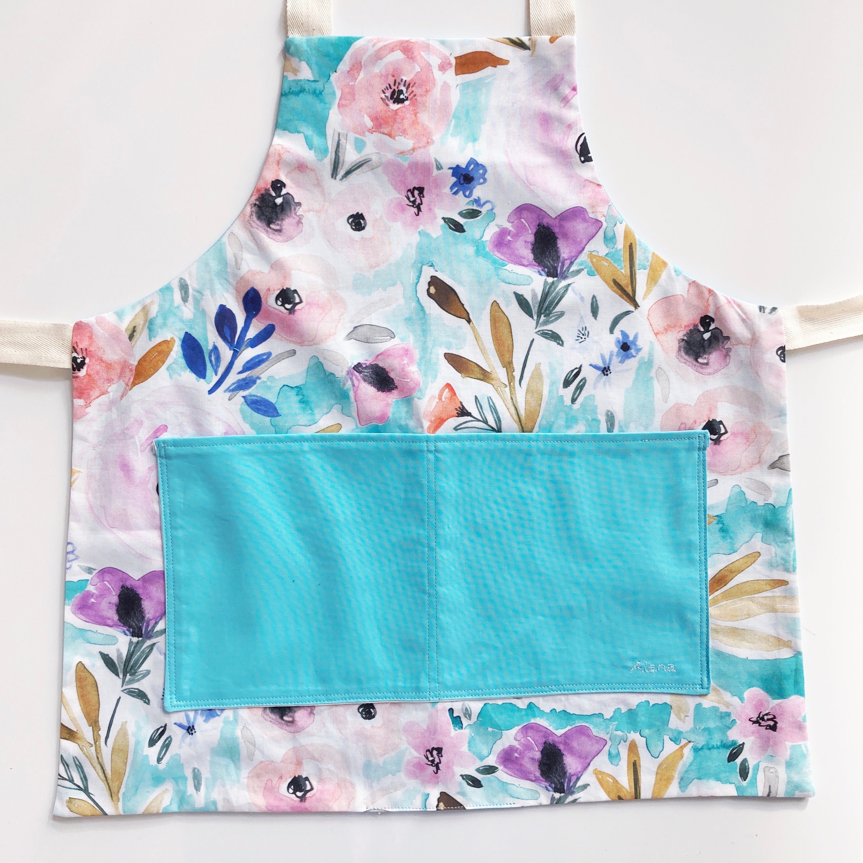 Teal Floral