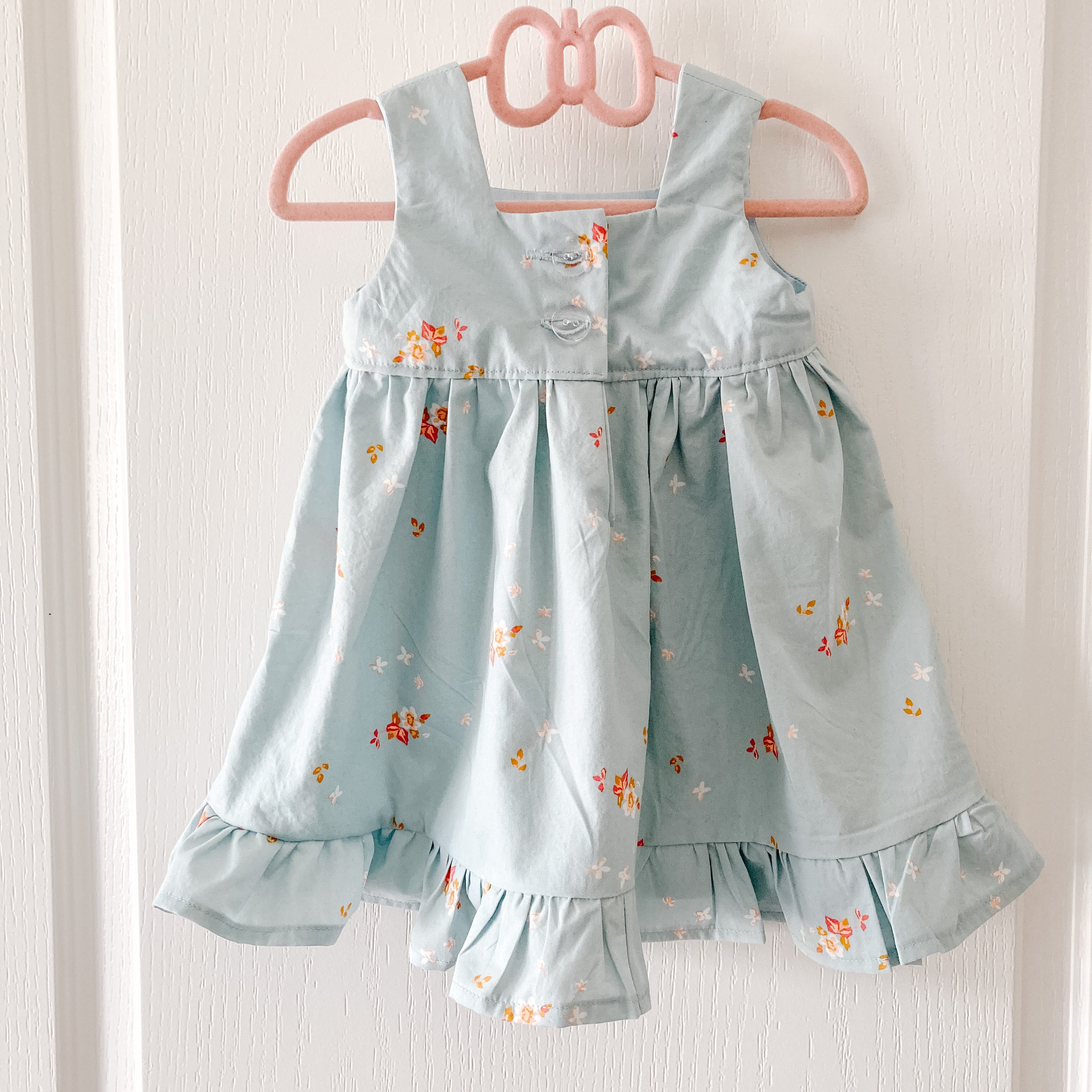 Blue Floral Sundress