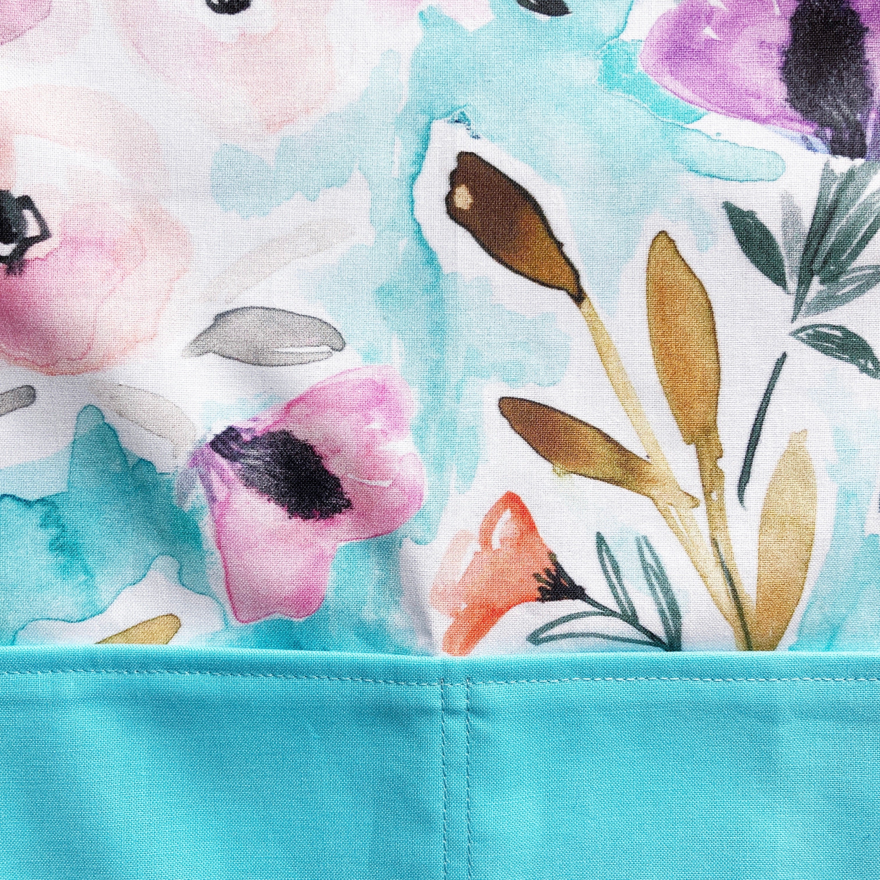 Teal Floral