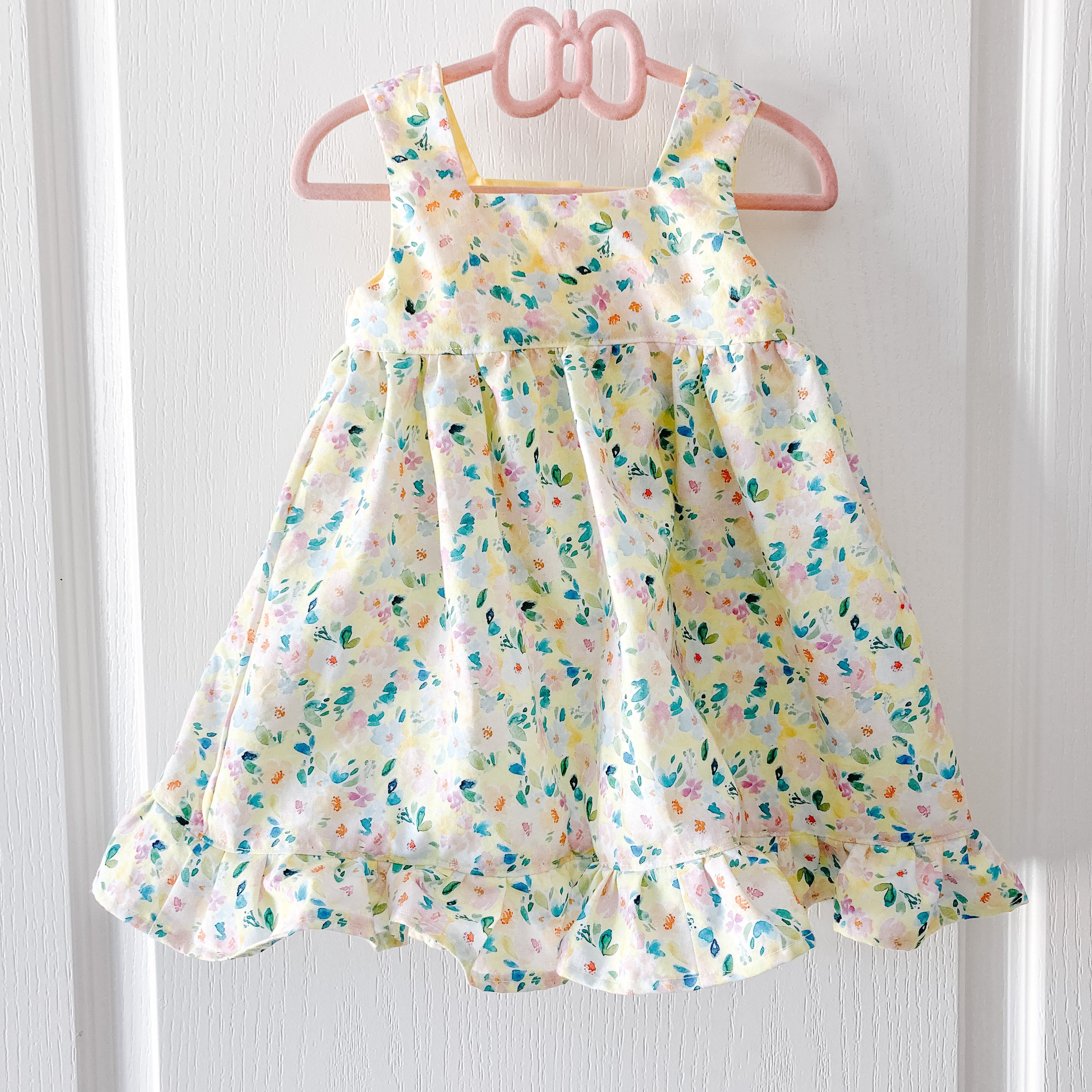 Yellow Floral Sundress