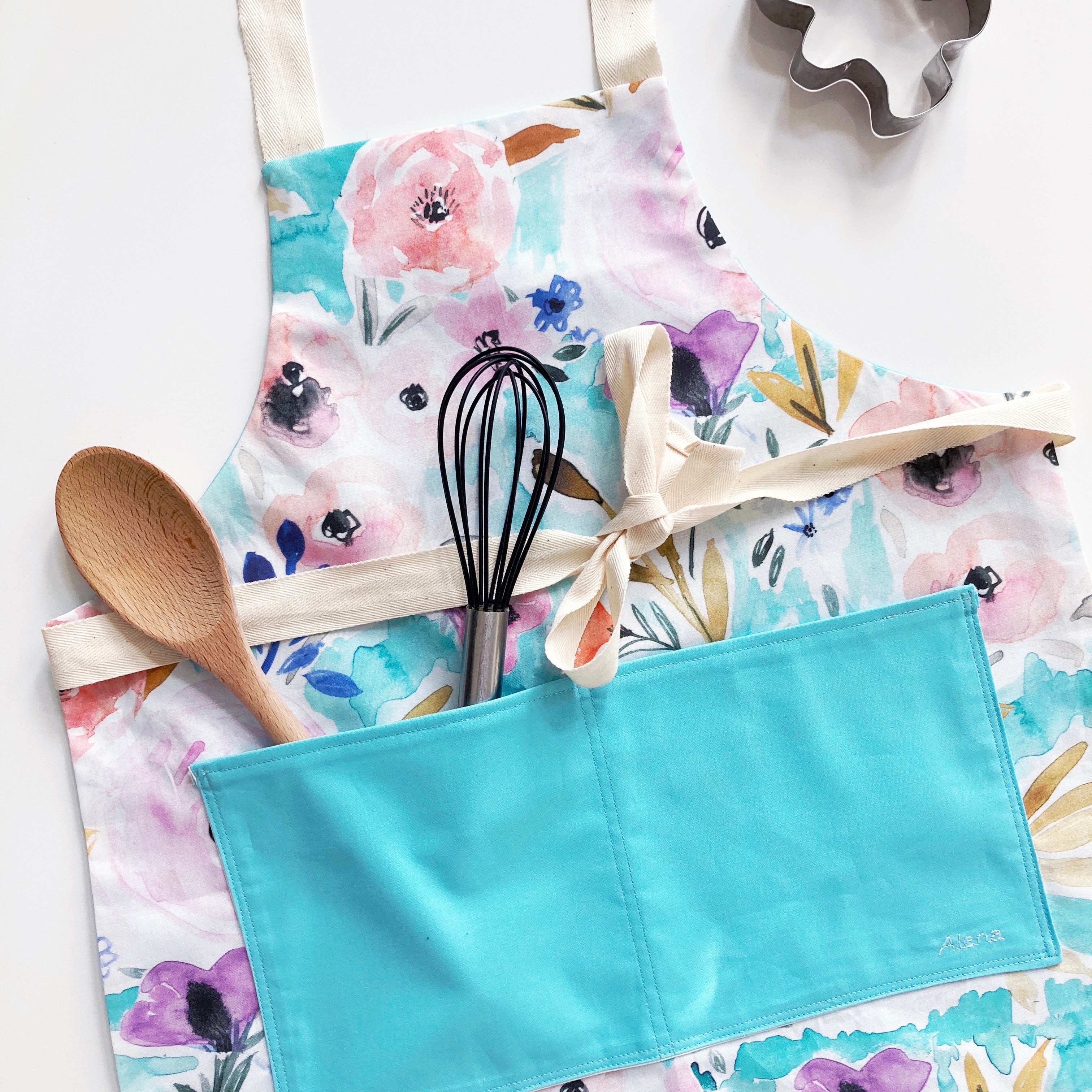 Teal Floral