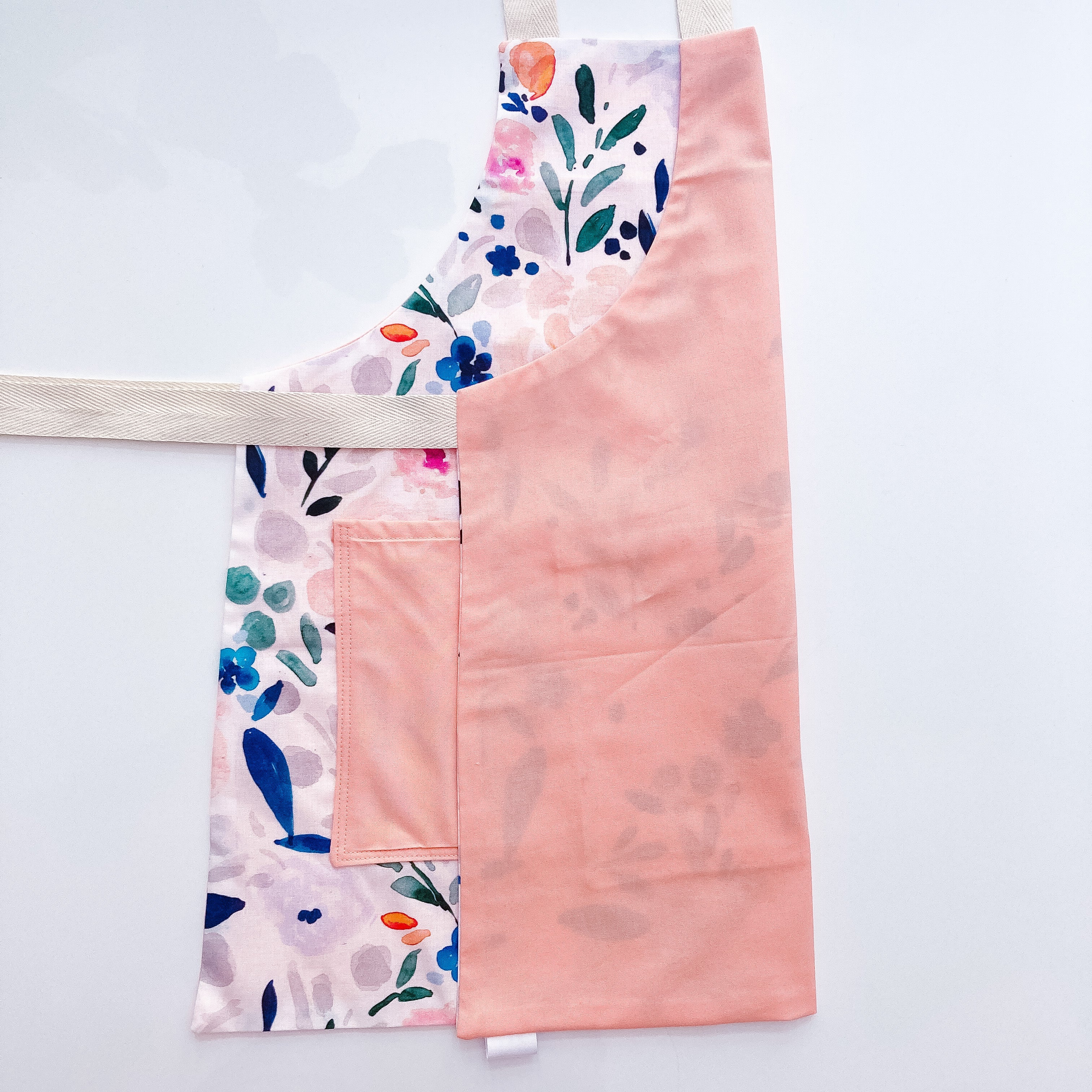 Pink and Blue Floral