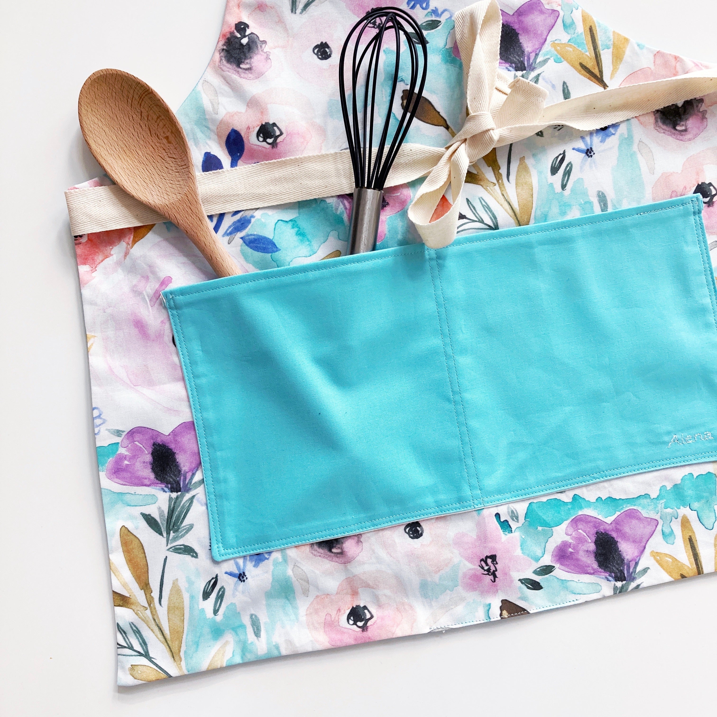 Teal Floral
