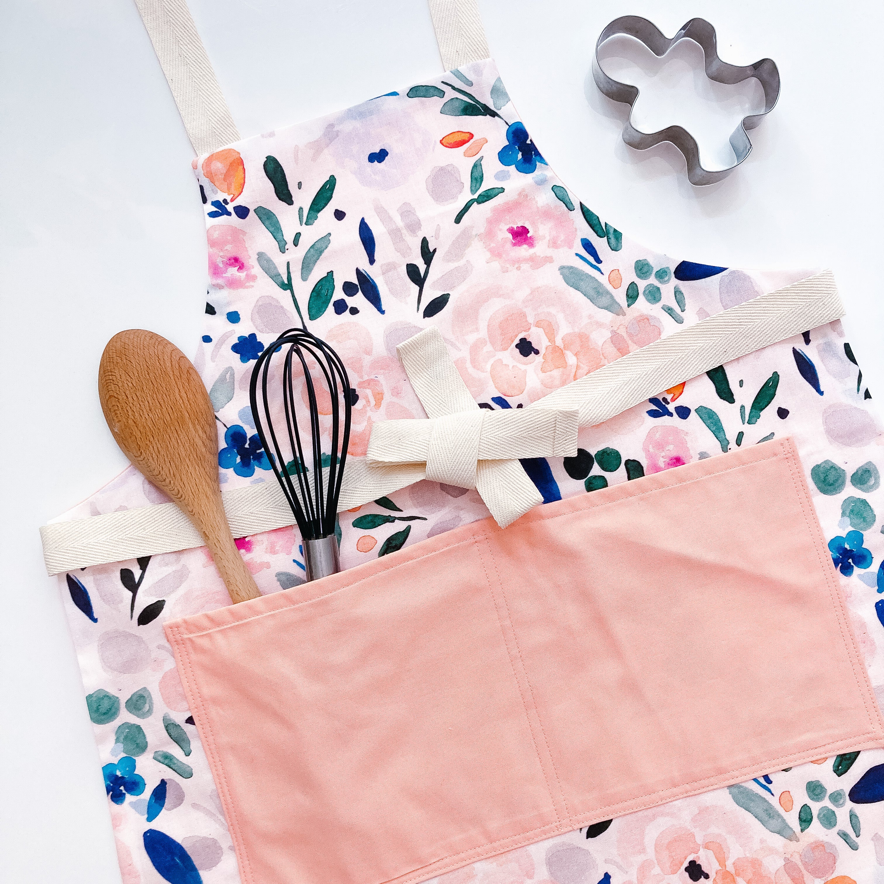 Pink and Blue Floral