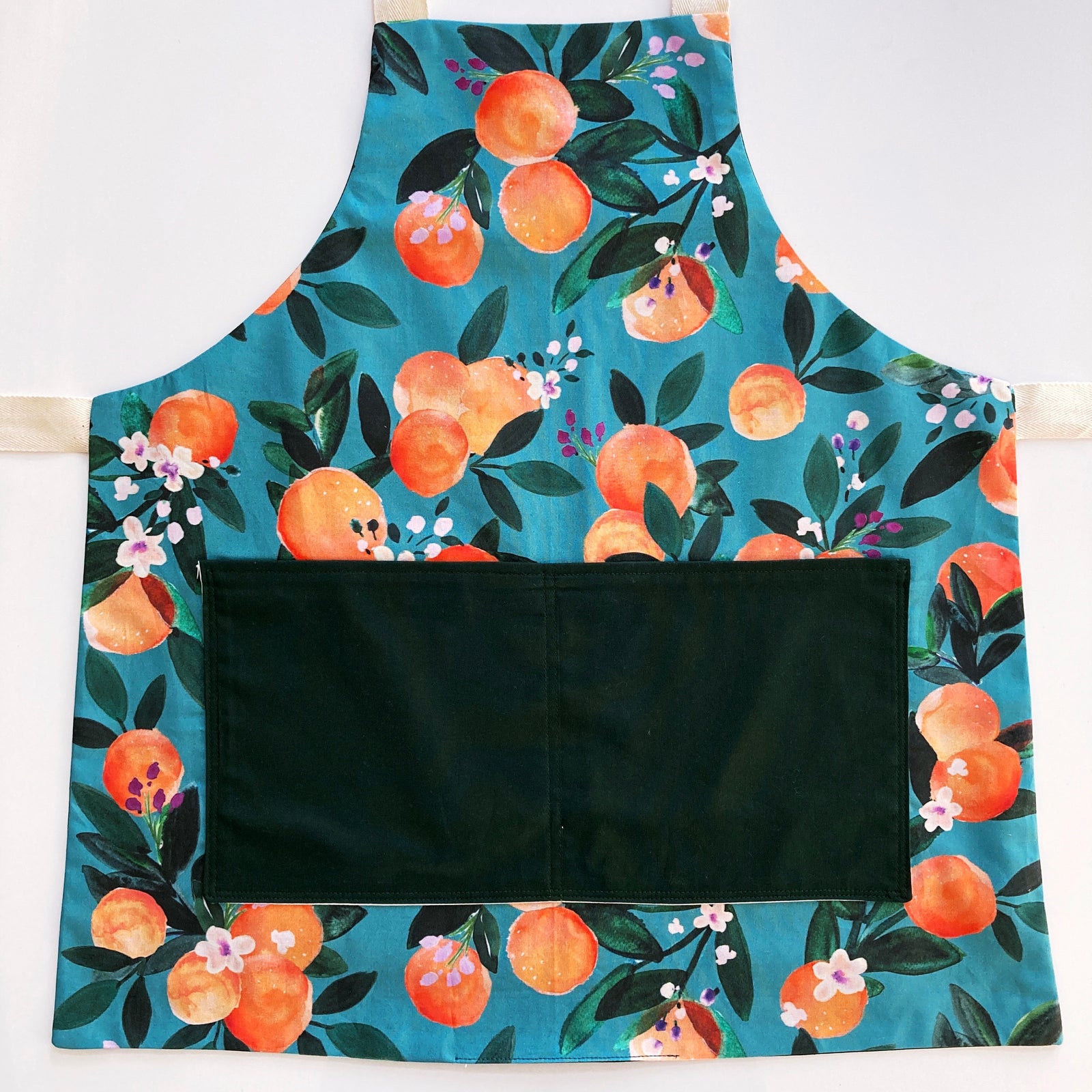 Sweet popular Clementine Apron (Teal)